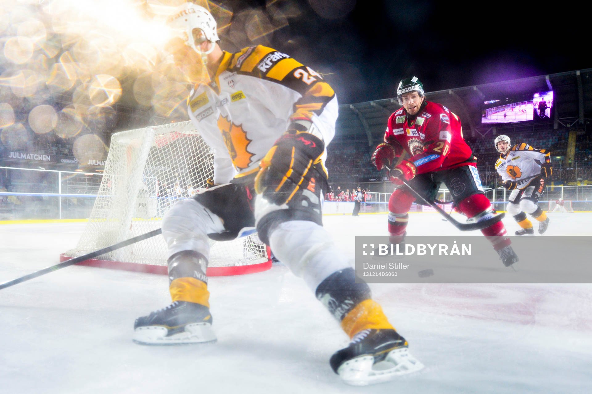 Skellefteås Jonas Frögren och Frölundas Joel Lundqvist