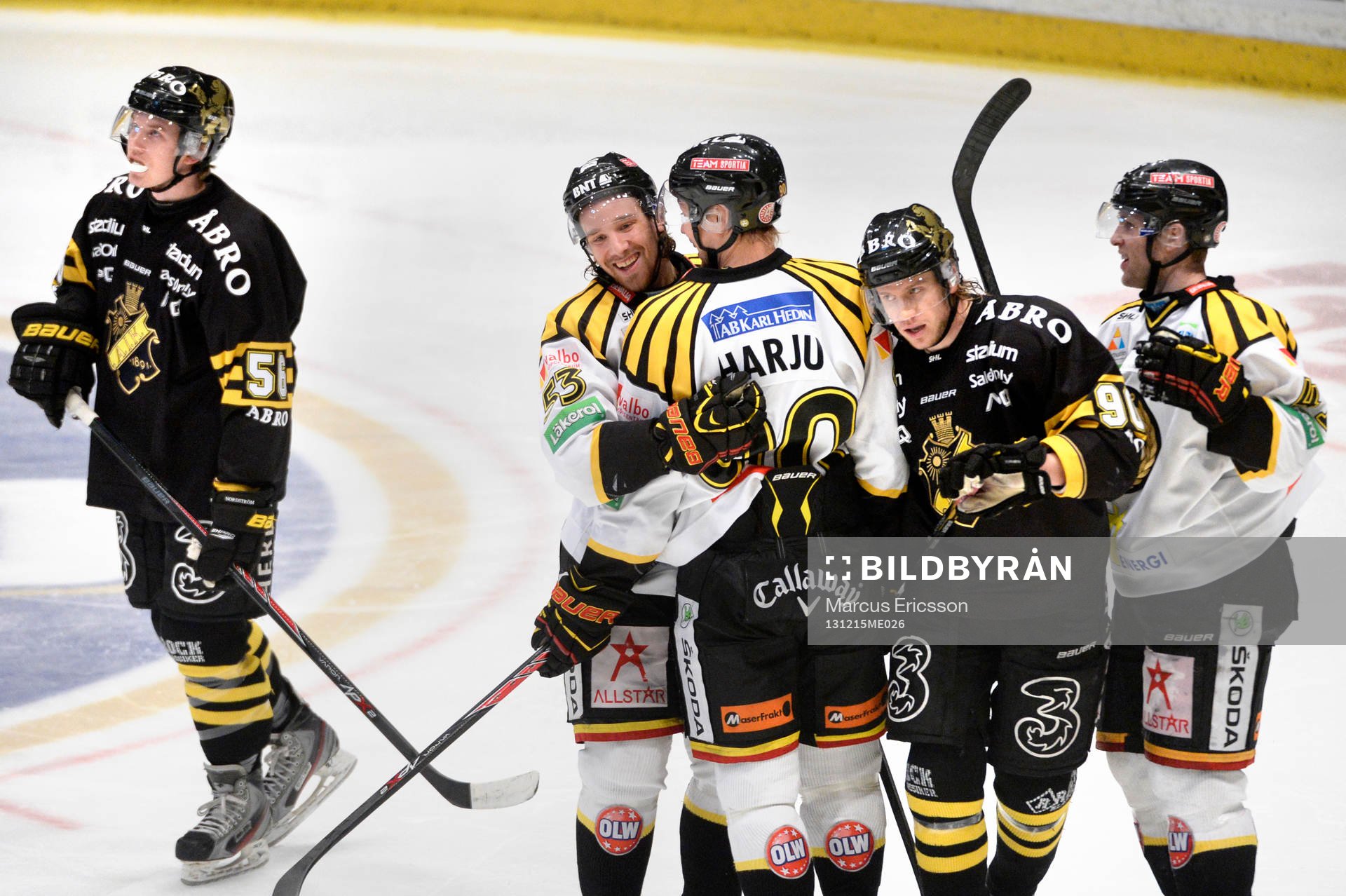 Brynäs Johan Harju jublar