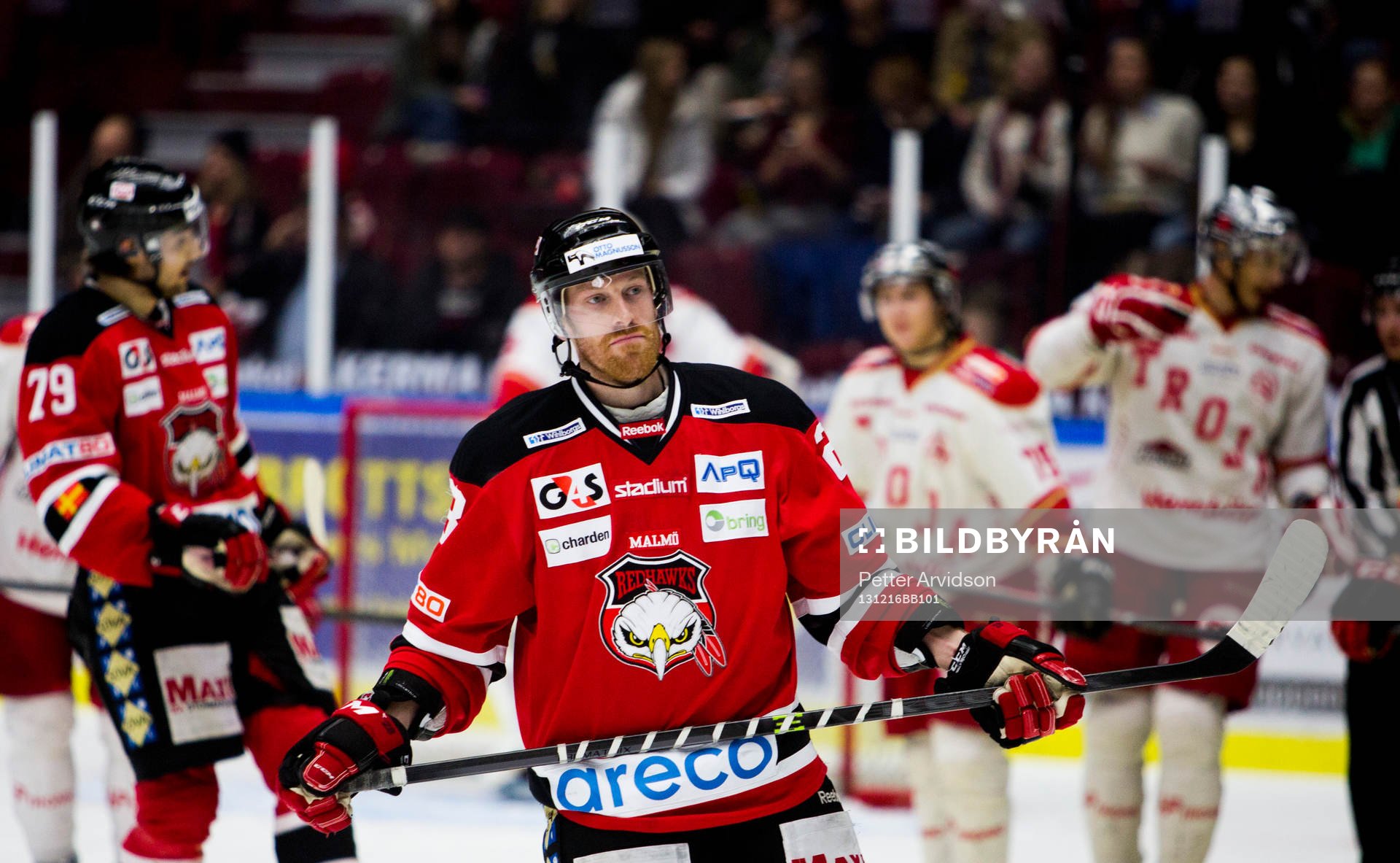 Malmö Redhawks Jens Olsson deppar