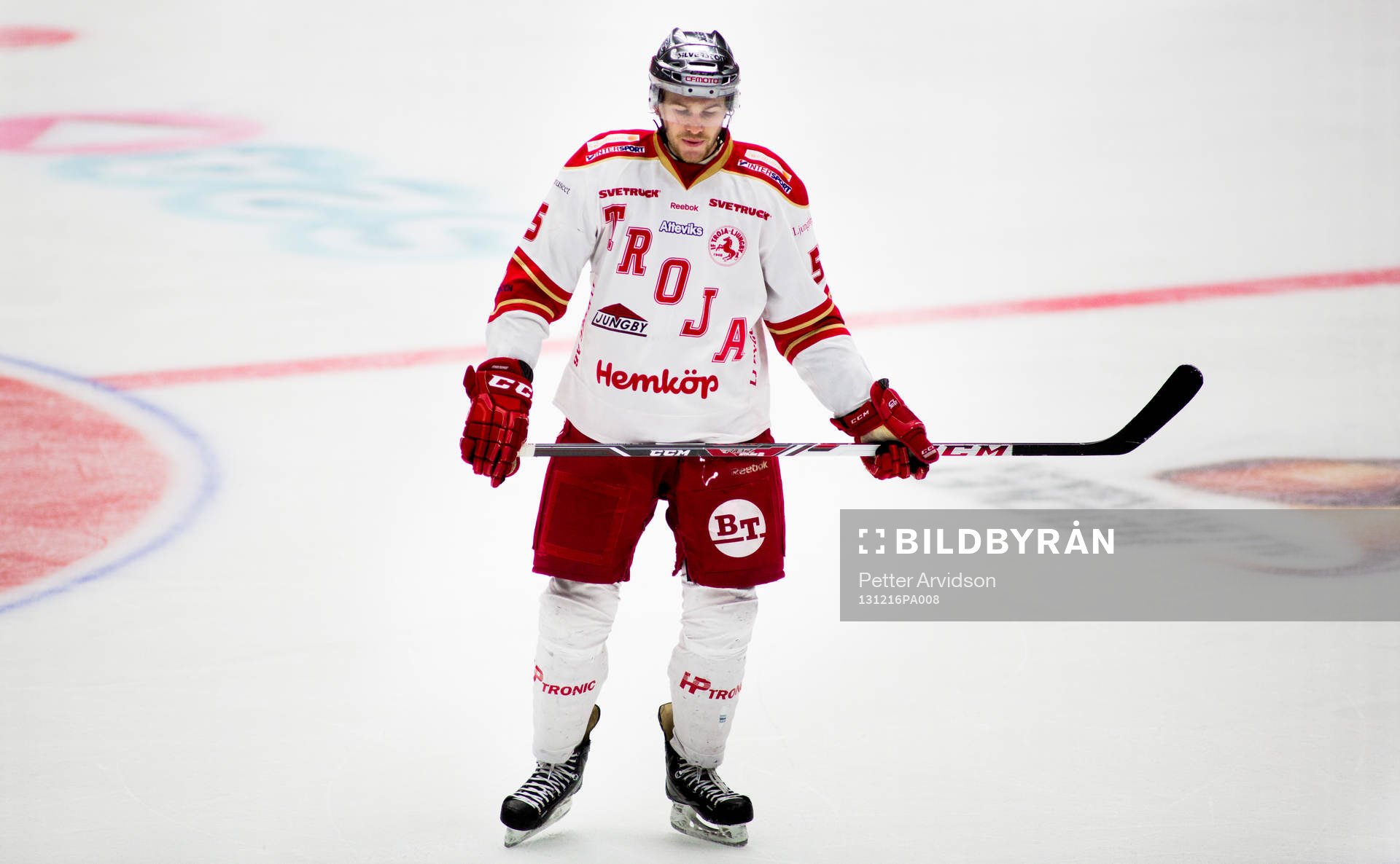 Troja Ljungbys Niclas Edman deppar