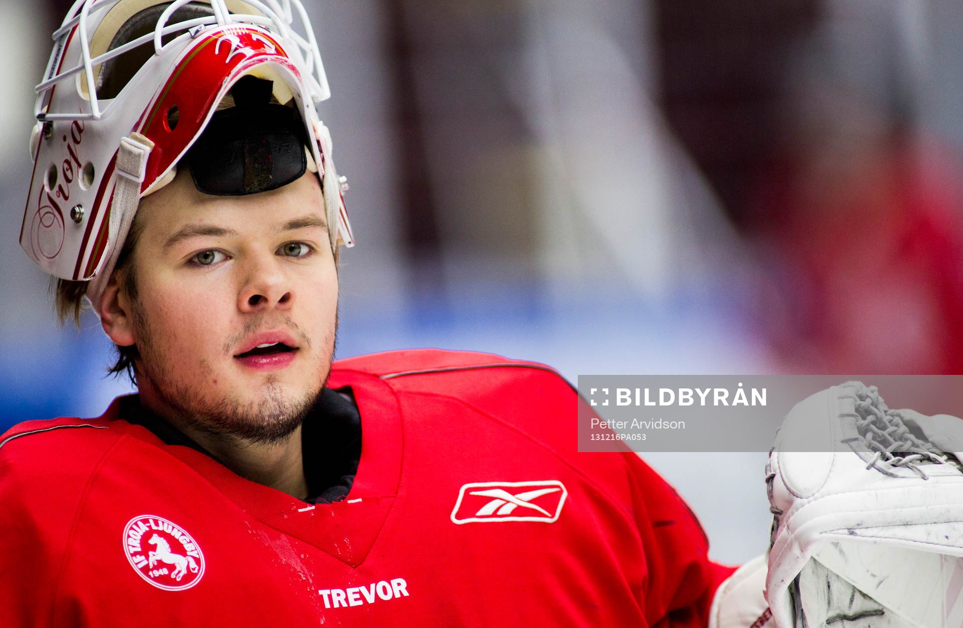 Troja Ljungbys målvakt Christoffer Bengtsberg