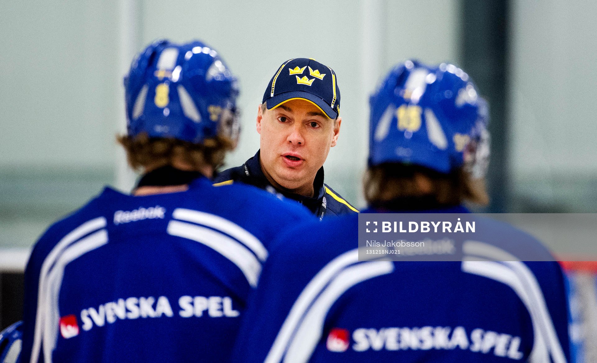 Sveriges förbundskapten Rikard Grönborg när Sveriges