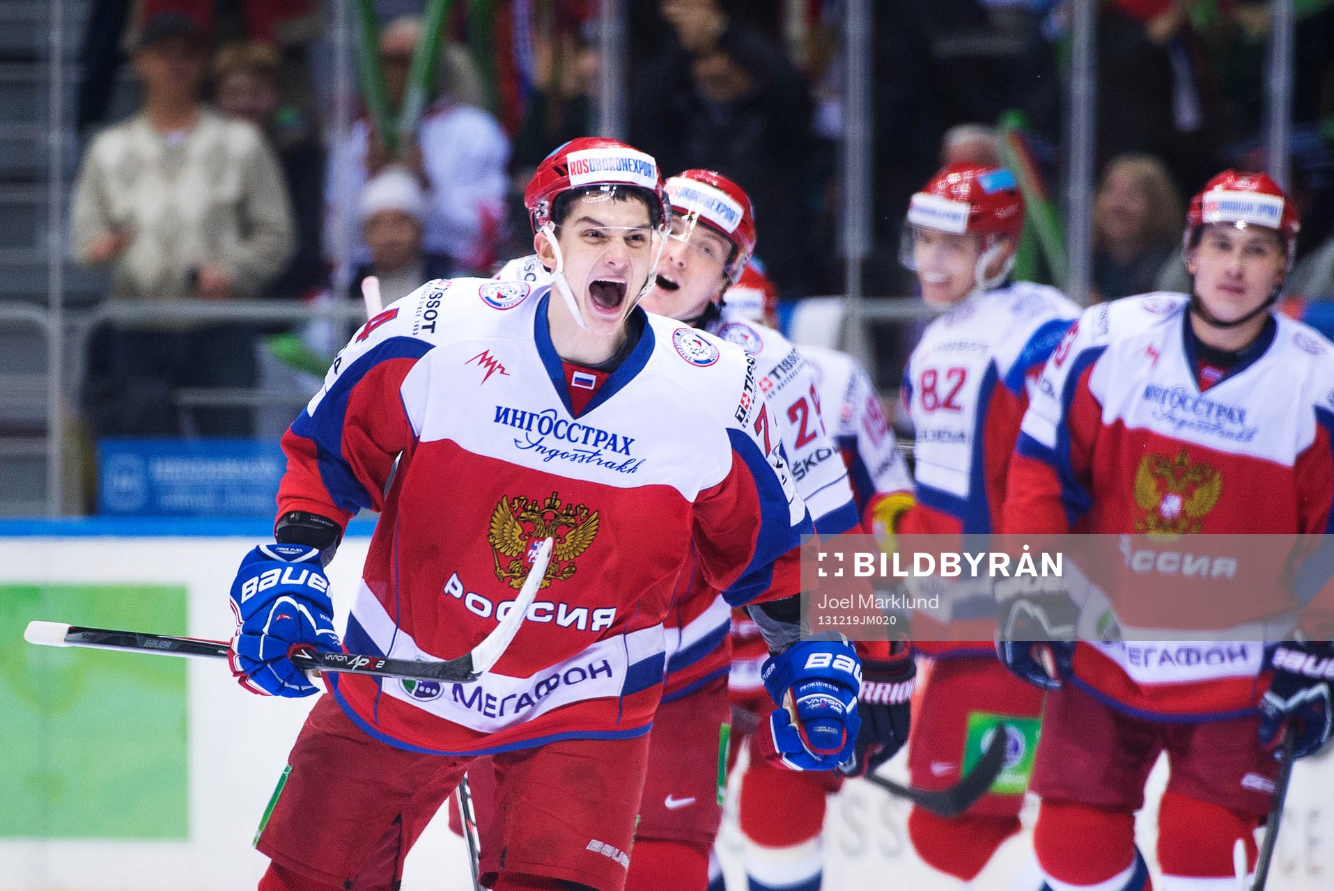 Rysslands Nikolai Prokhorkin jublar
