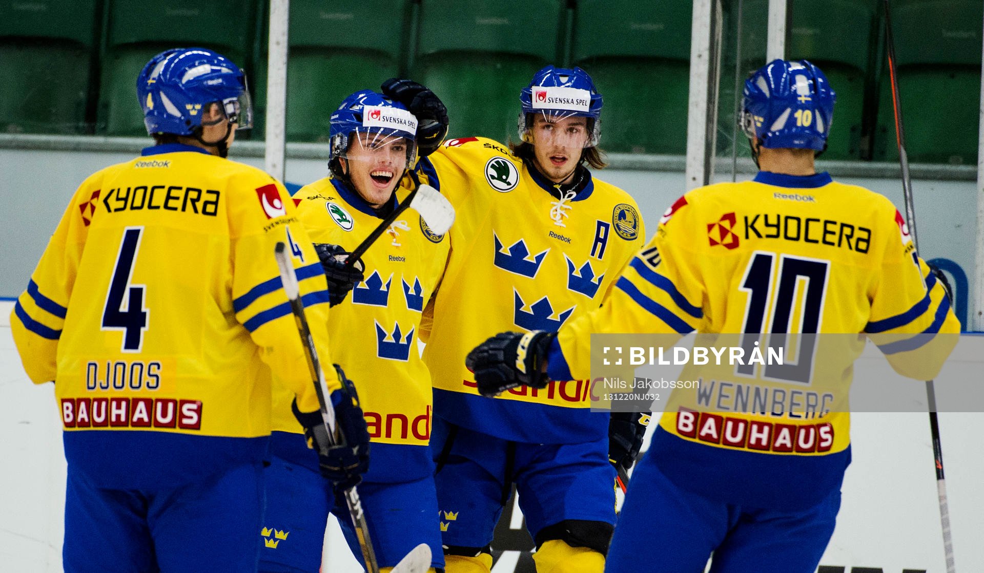 Sveriges Christian Djoos, Andreas Johnson, Sebastian