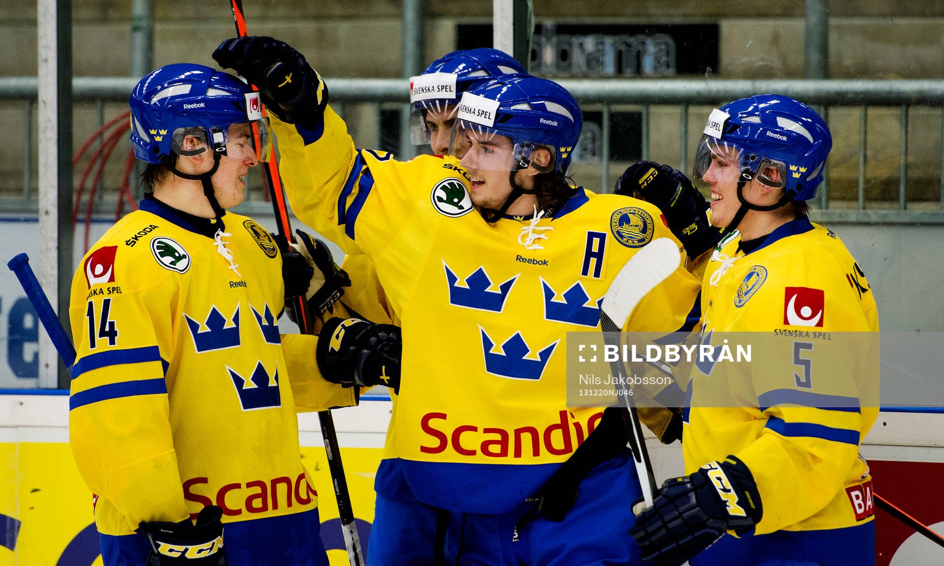 Sveriges Robert Hägg, Sebastian Collberg och Andreas