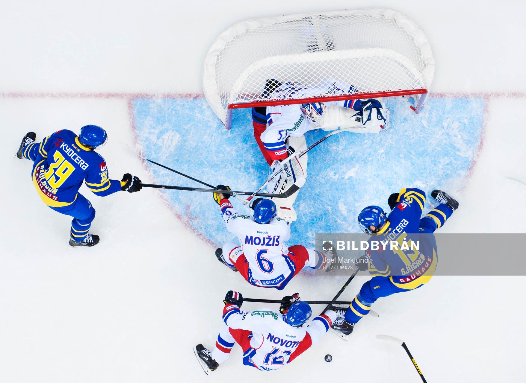 Sveriges Marcus Paulsson och Mattias Sjögren oroar