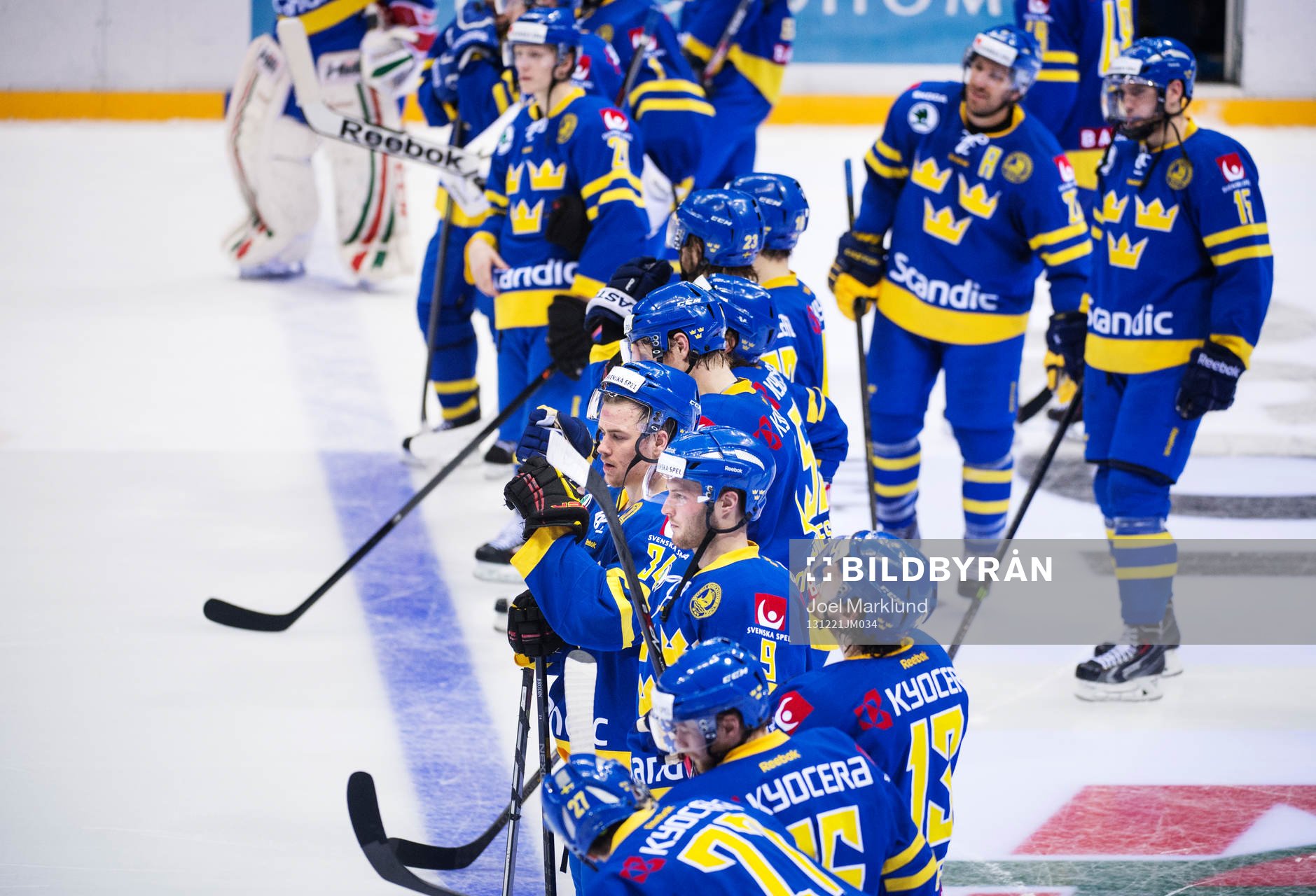 De svenska spelarna deppar