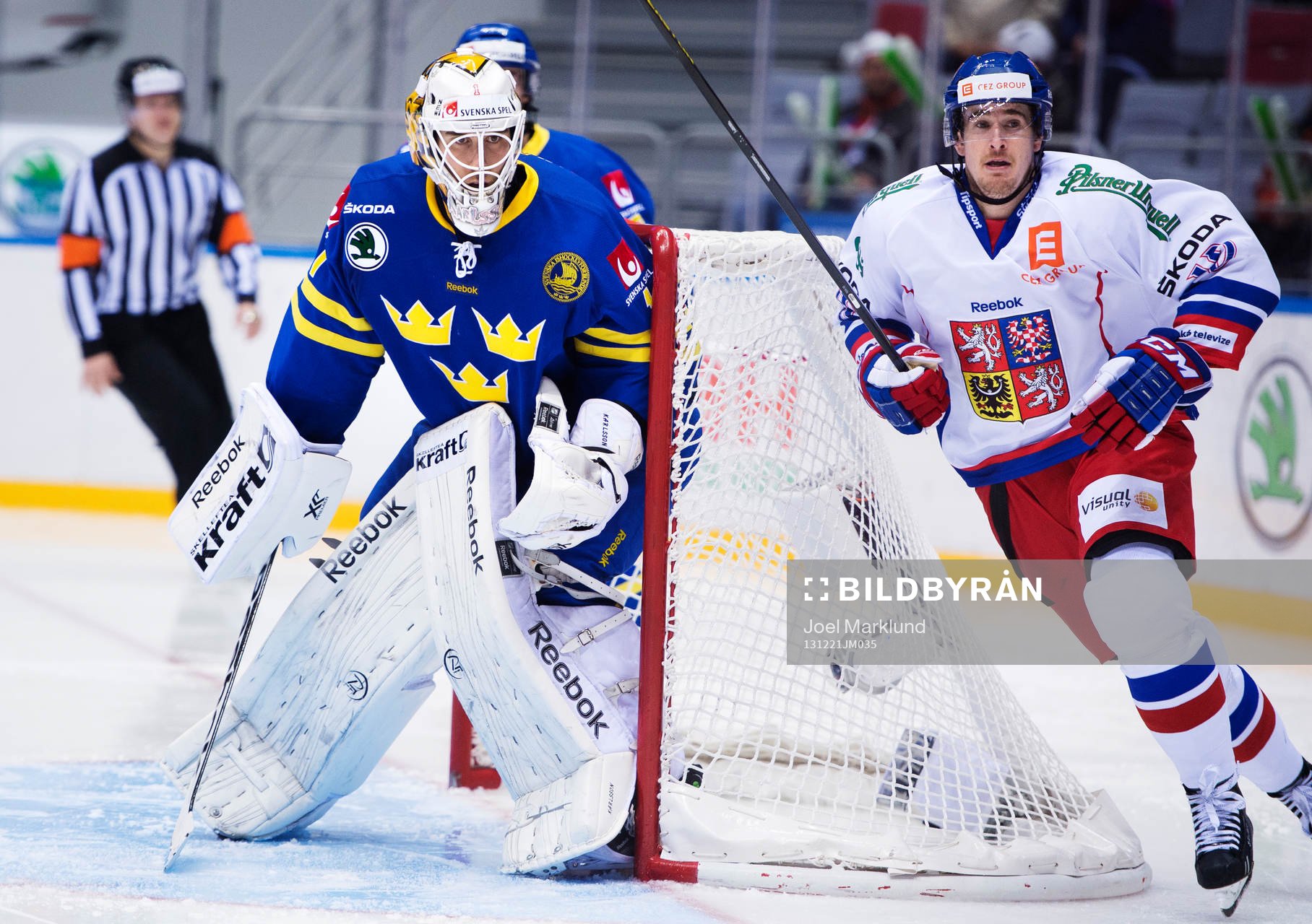 Sveriges målvakt Henrik Karlsson