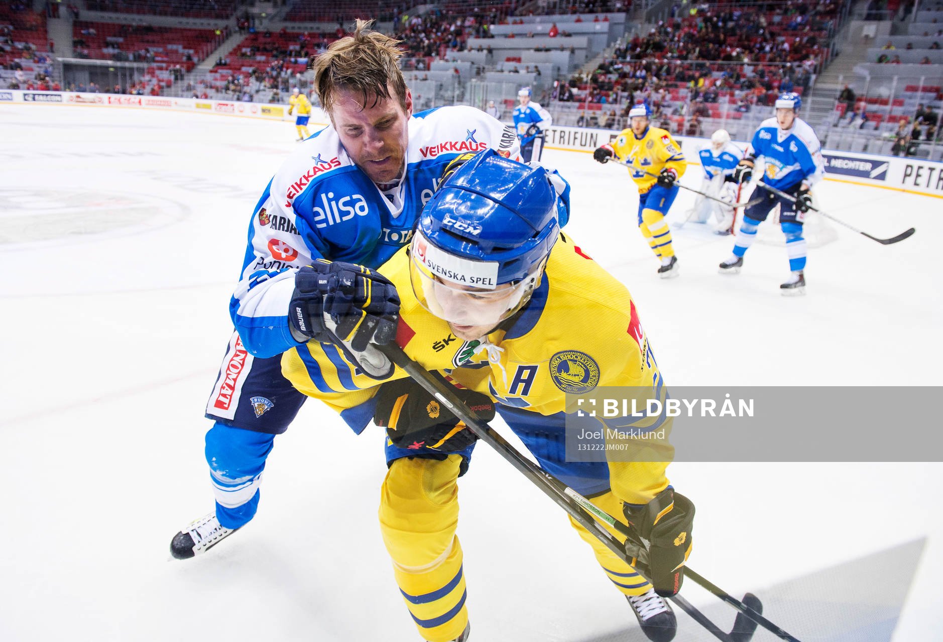Finlands Anssi Salmela och Sveriges Jimmie Ericsson