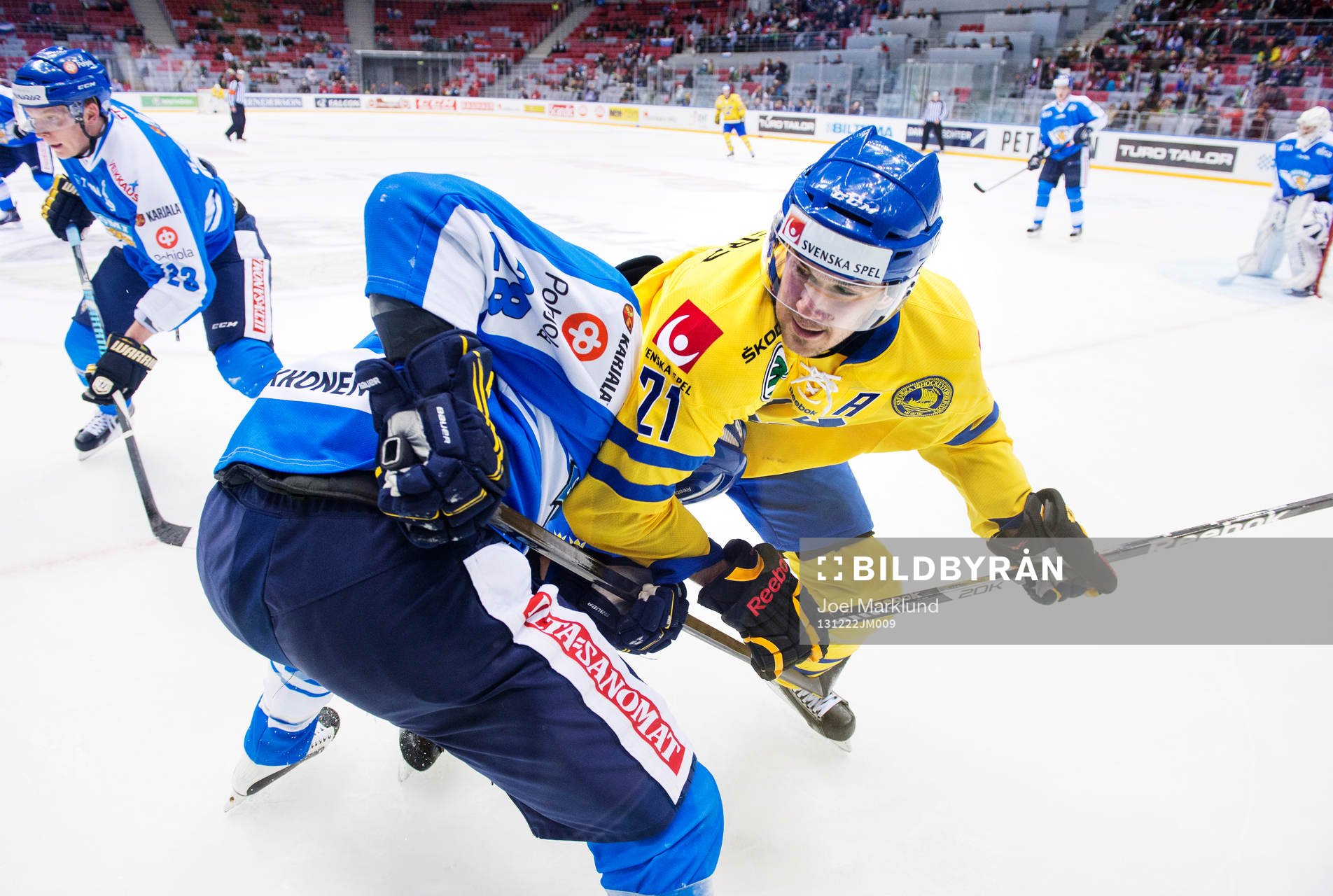 Finlands Anssi Salmela och Sveriges Jimmie Ericsson
