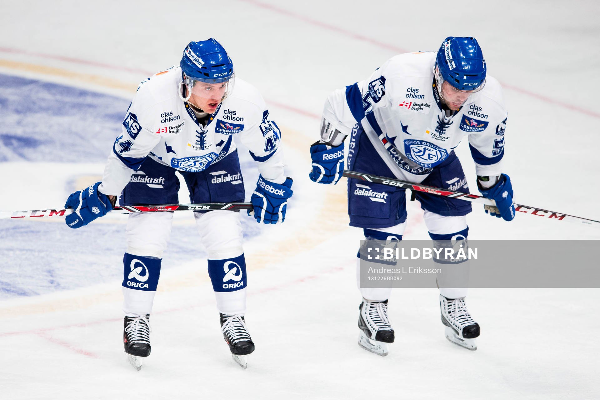 Leksands Jacob Blomqvist och Kevin Kapstad