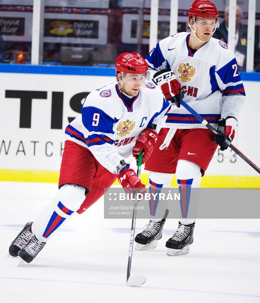 Rysslands Anton Slepyshev och Mikhail Grigorenko