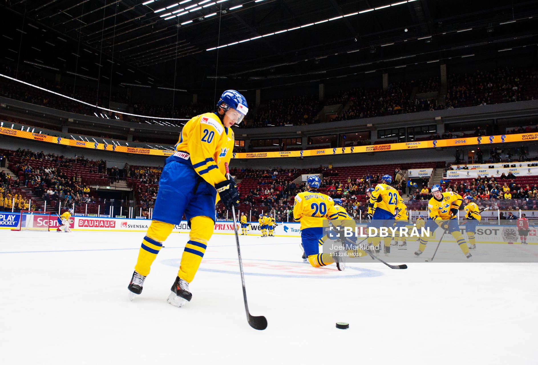 Sveriges lag värmer upp
