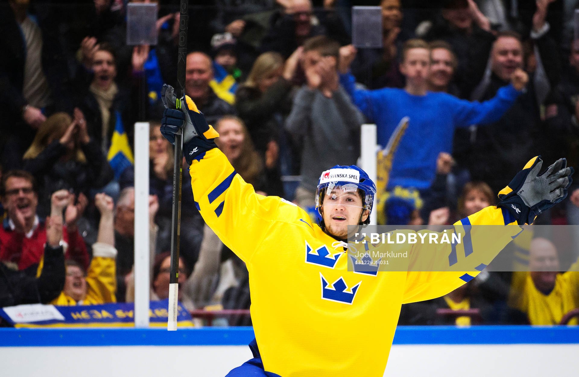 Sveriges Filip Forsberg jublar