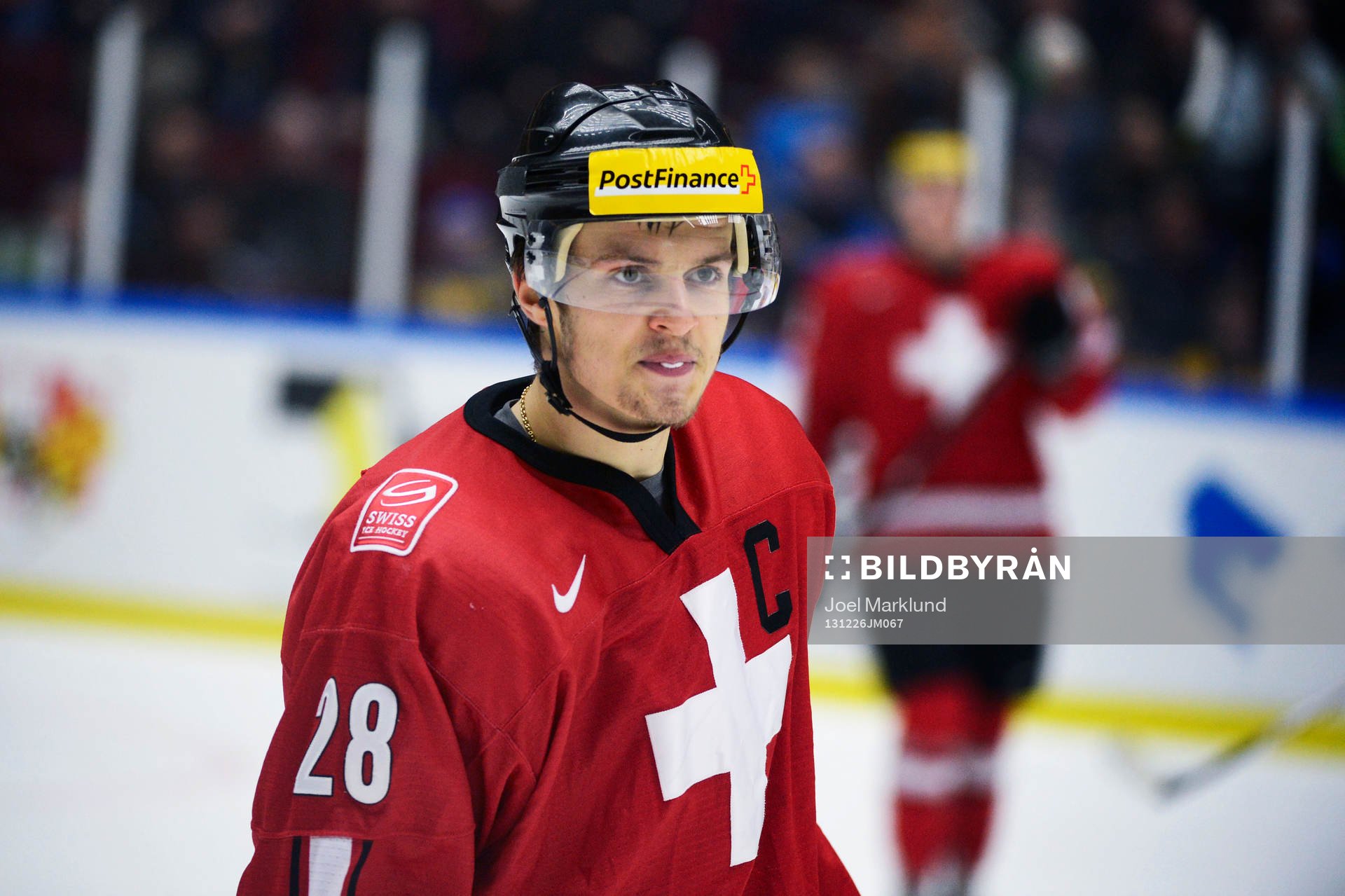 Schweiz Lukas Balmelli spåttar