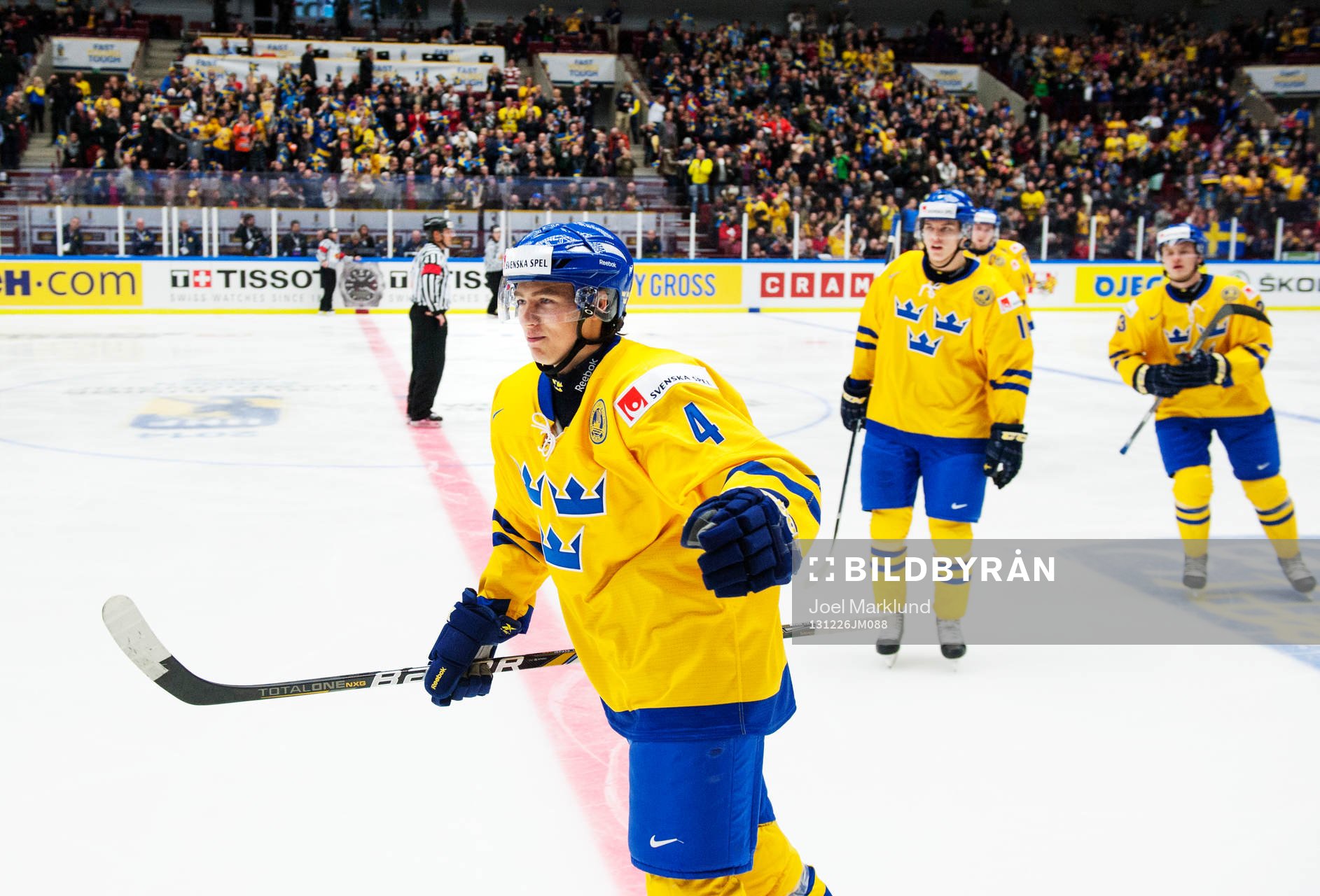Sveriges Christian Djoos jublar