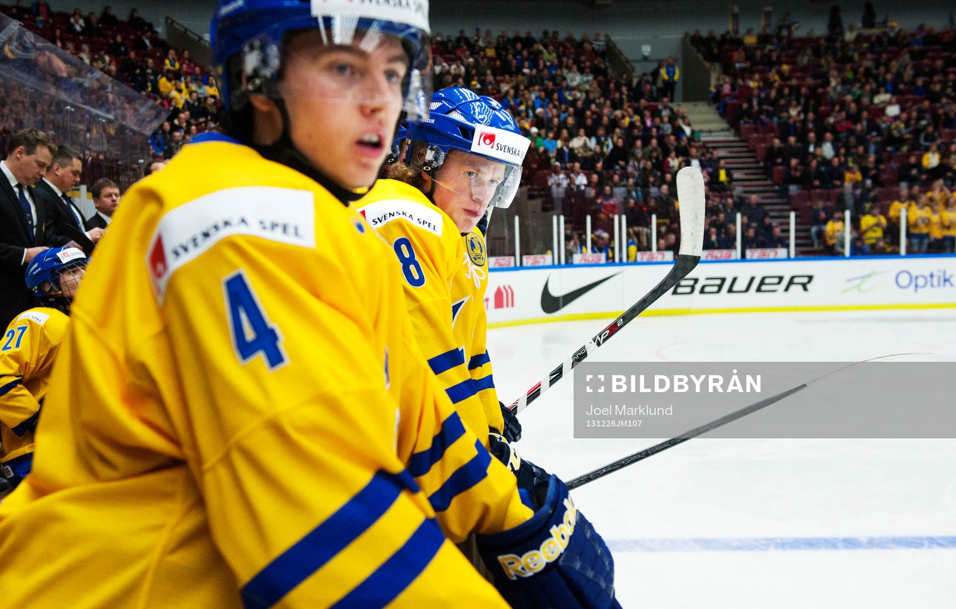 Sveriges Christian Djoos och Linus Arnesson