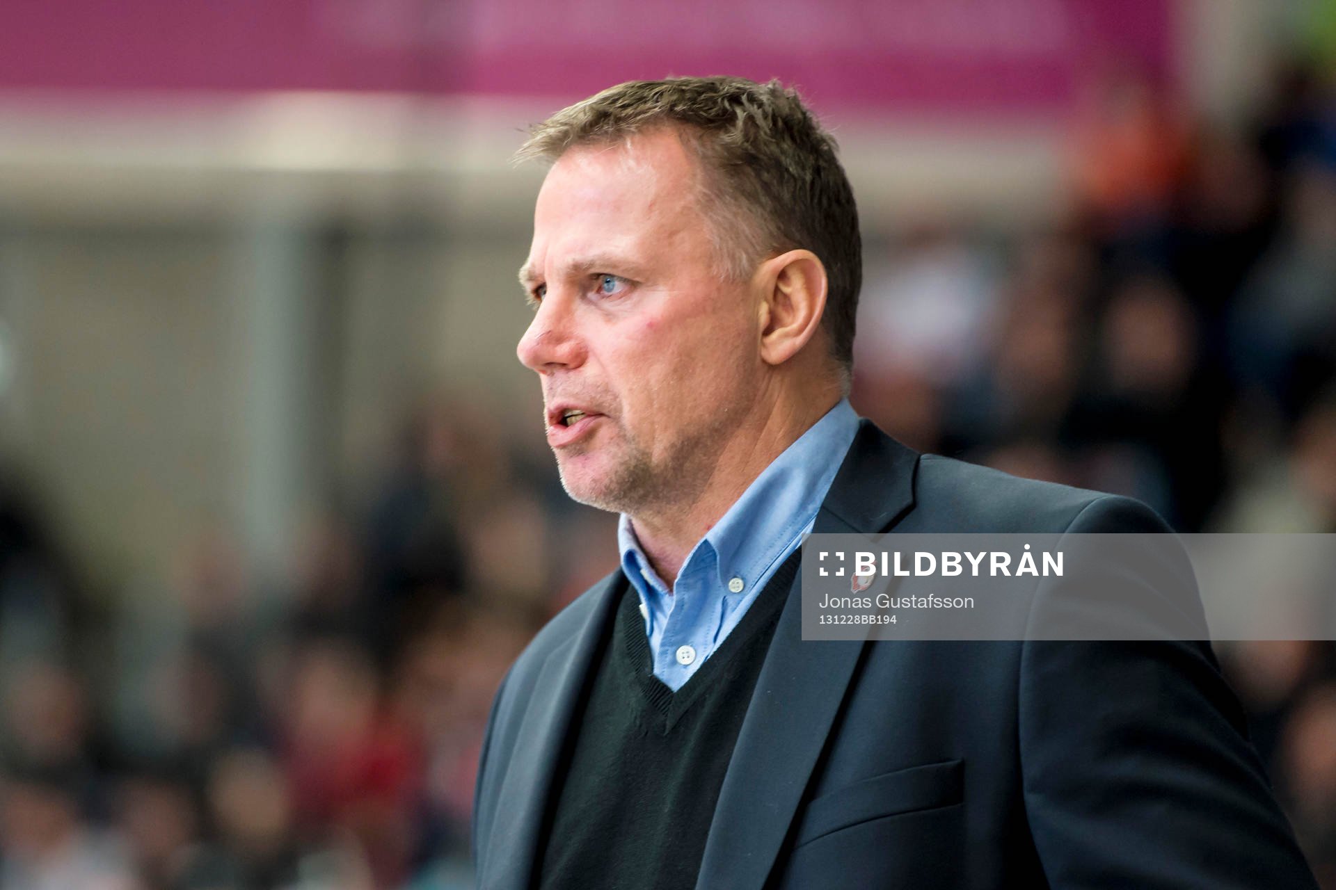 Malmö Redhawks tränare Mats Lusth