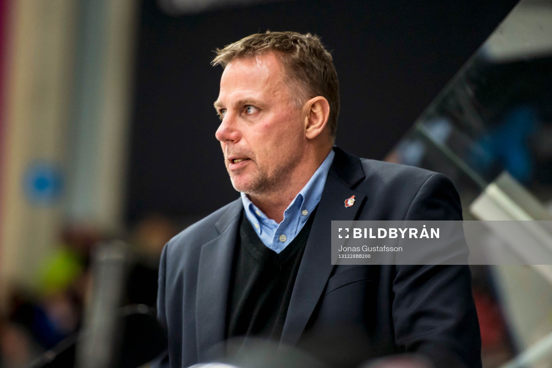 Malmö Redhawks tränare Mats Lusth