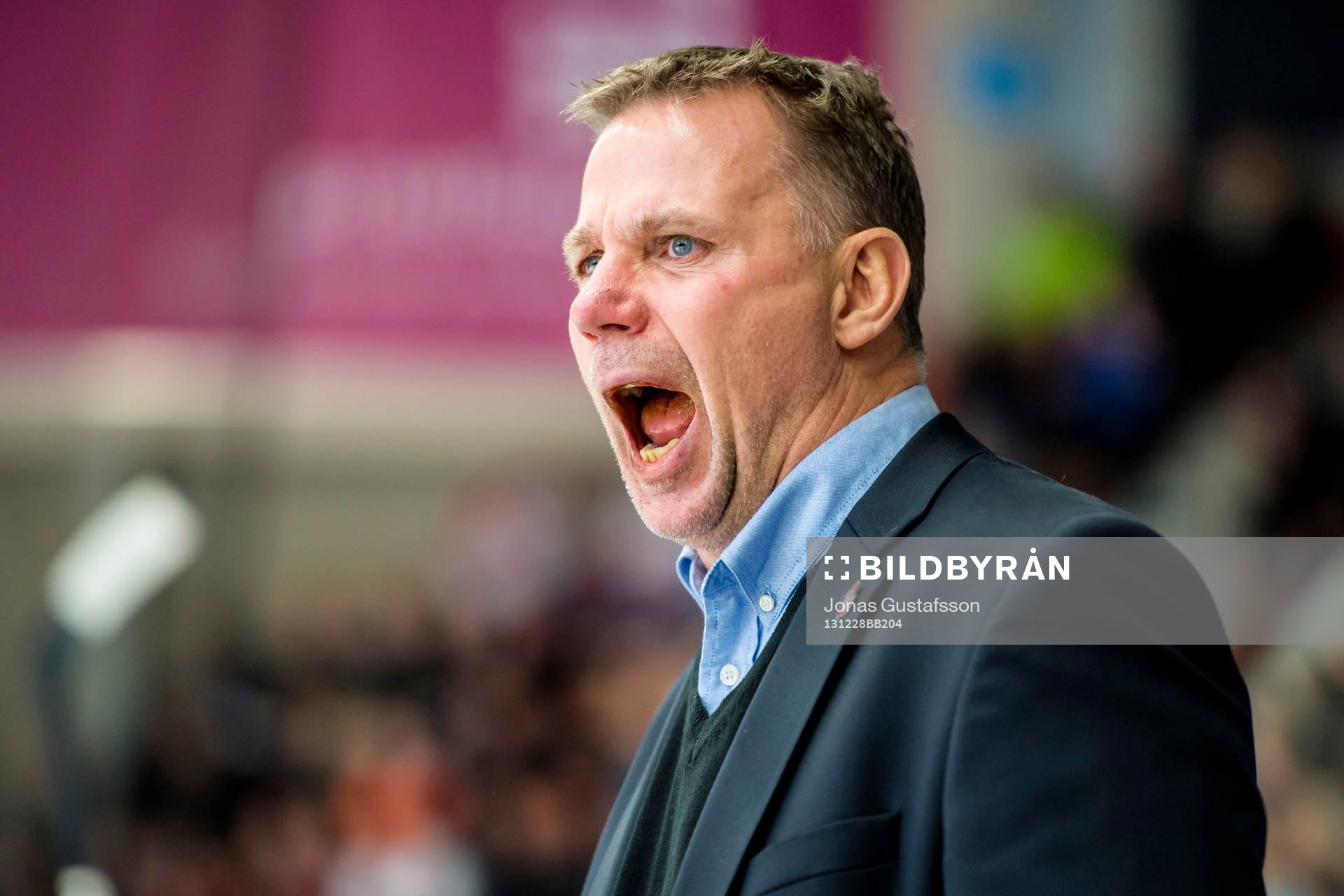 Malmö Redhawks tränare Mats Lusth