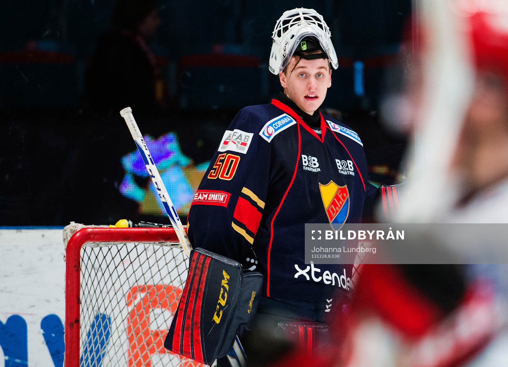 Djurgårdens målvakt Johan Mattsson