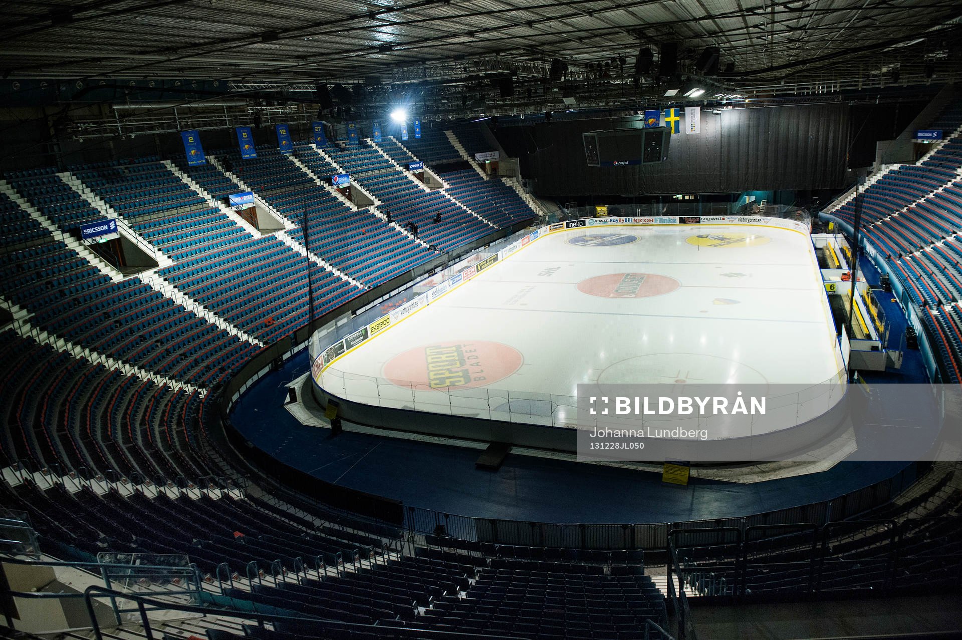 Ett tomt hovet