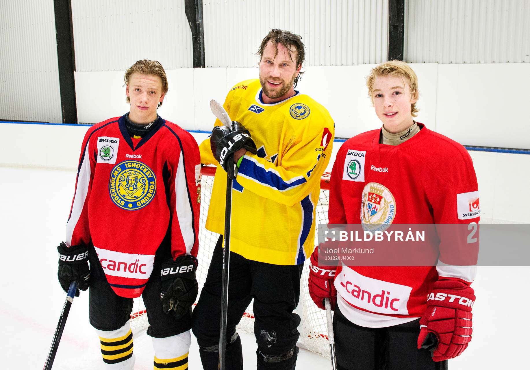 Jesper Bratt (Stockholm), Peter Forsberg och Oliver