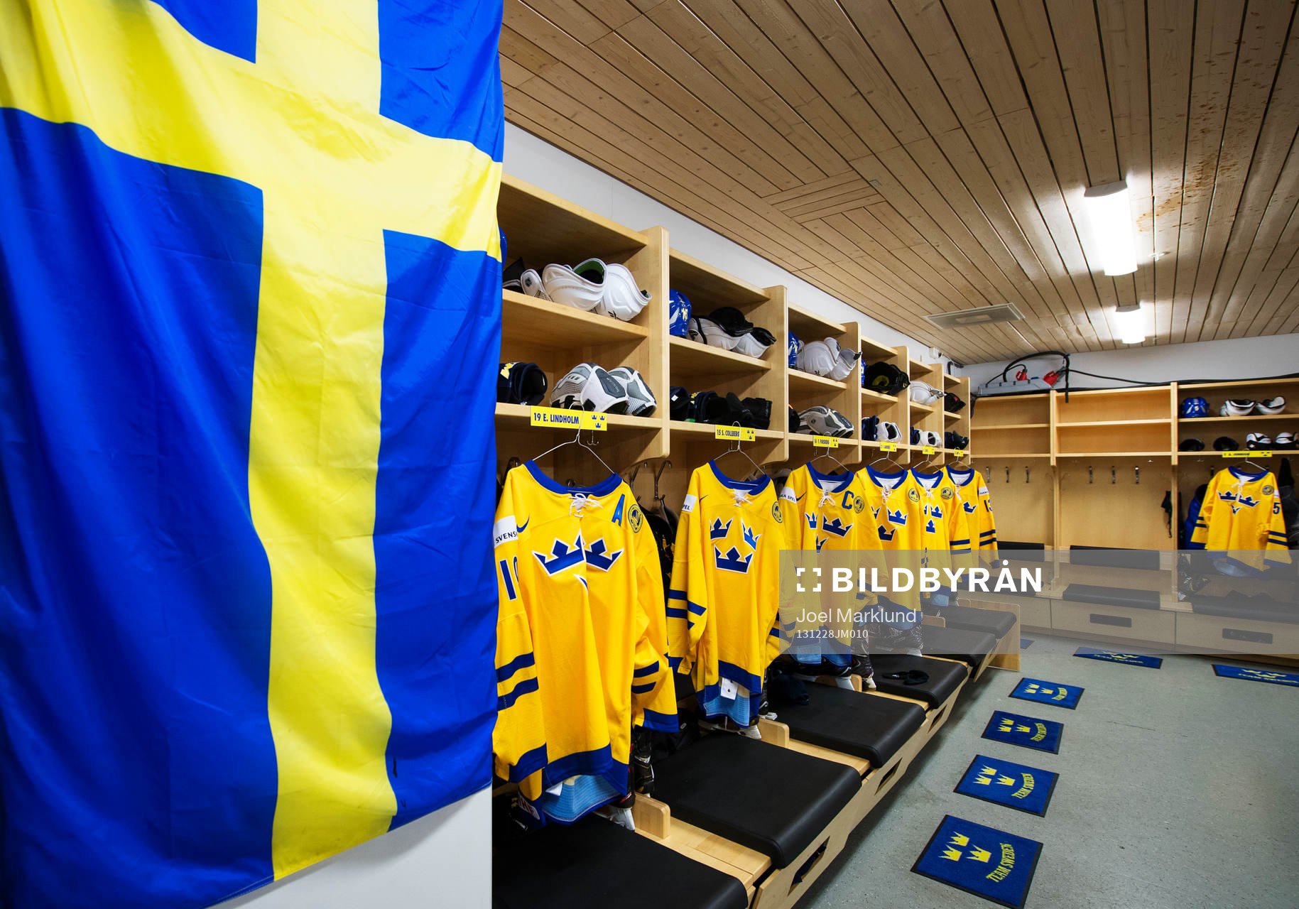 Sveriges omklädningsrum som används