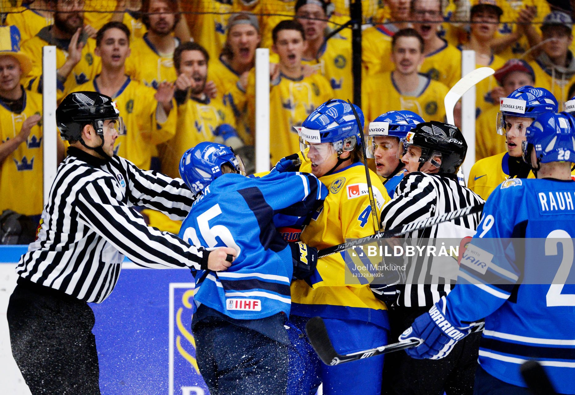 Finlands Henrik Haapala och Sveriges Robert Hägg