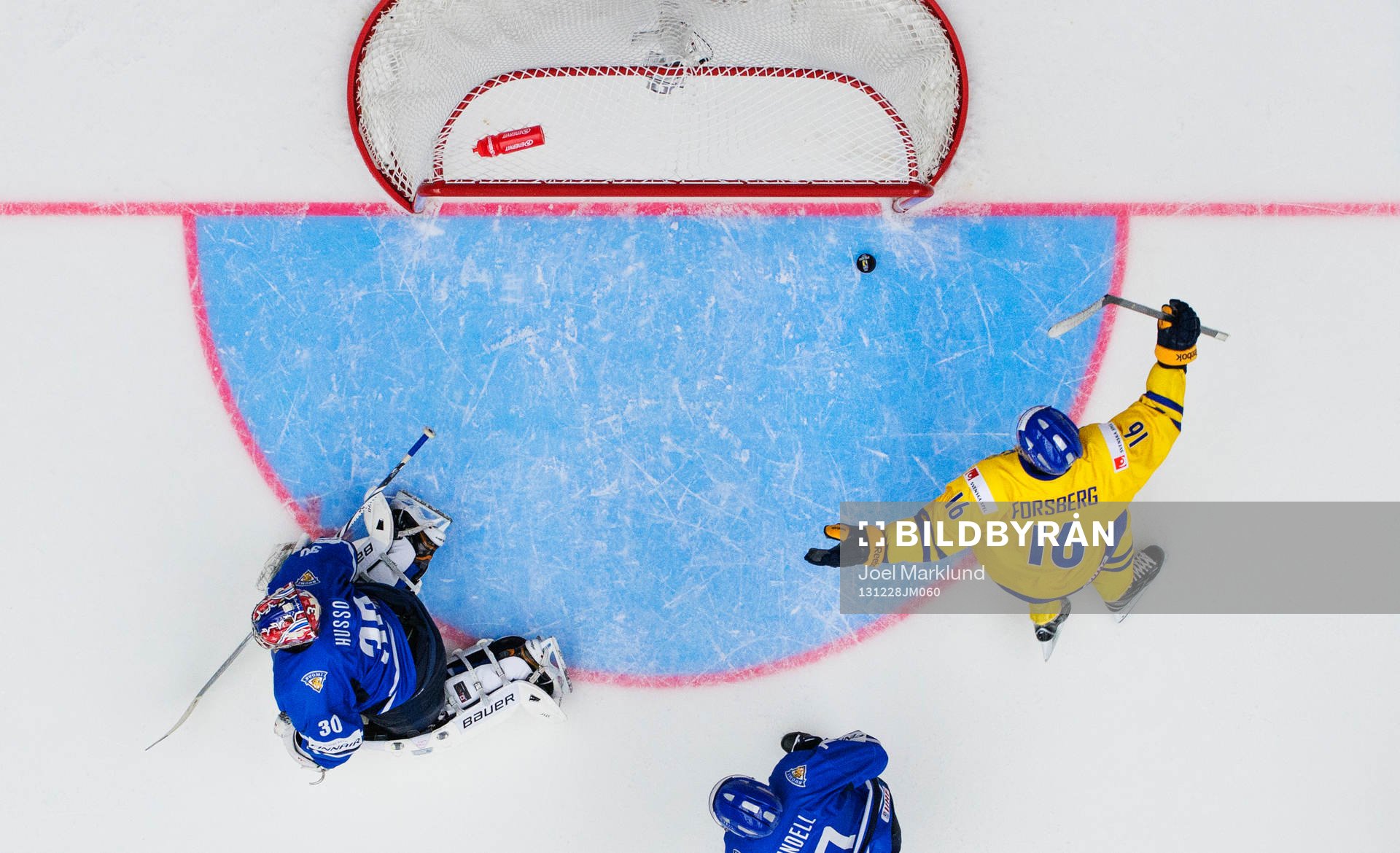 Sveriges Filip Forsberg jublar