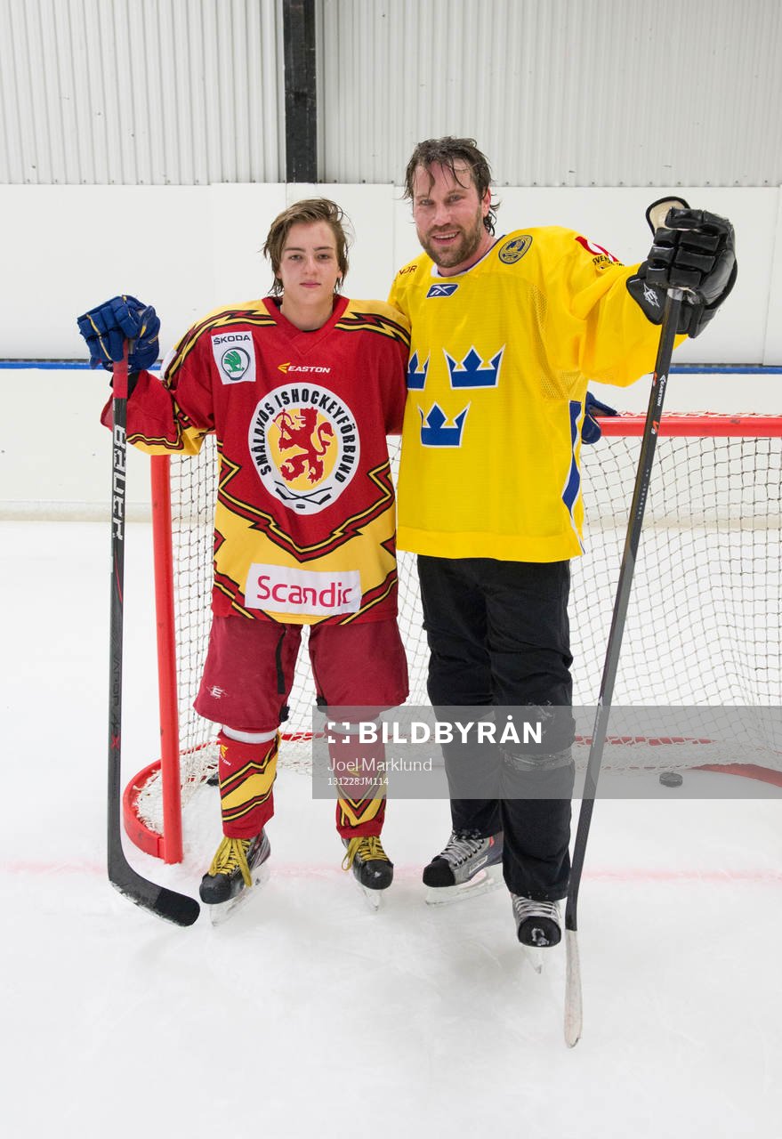 Isac Brännström, Småland, och Peter Forsberg
