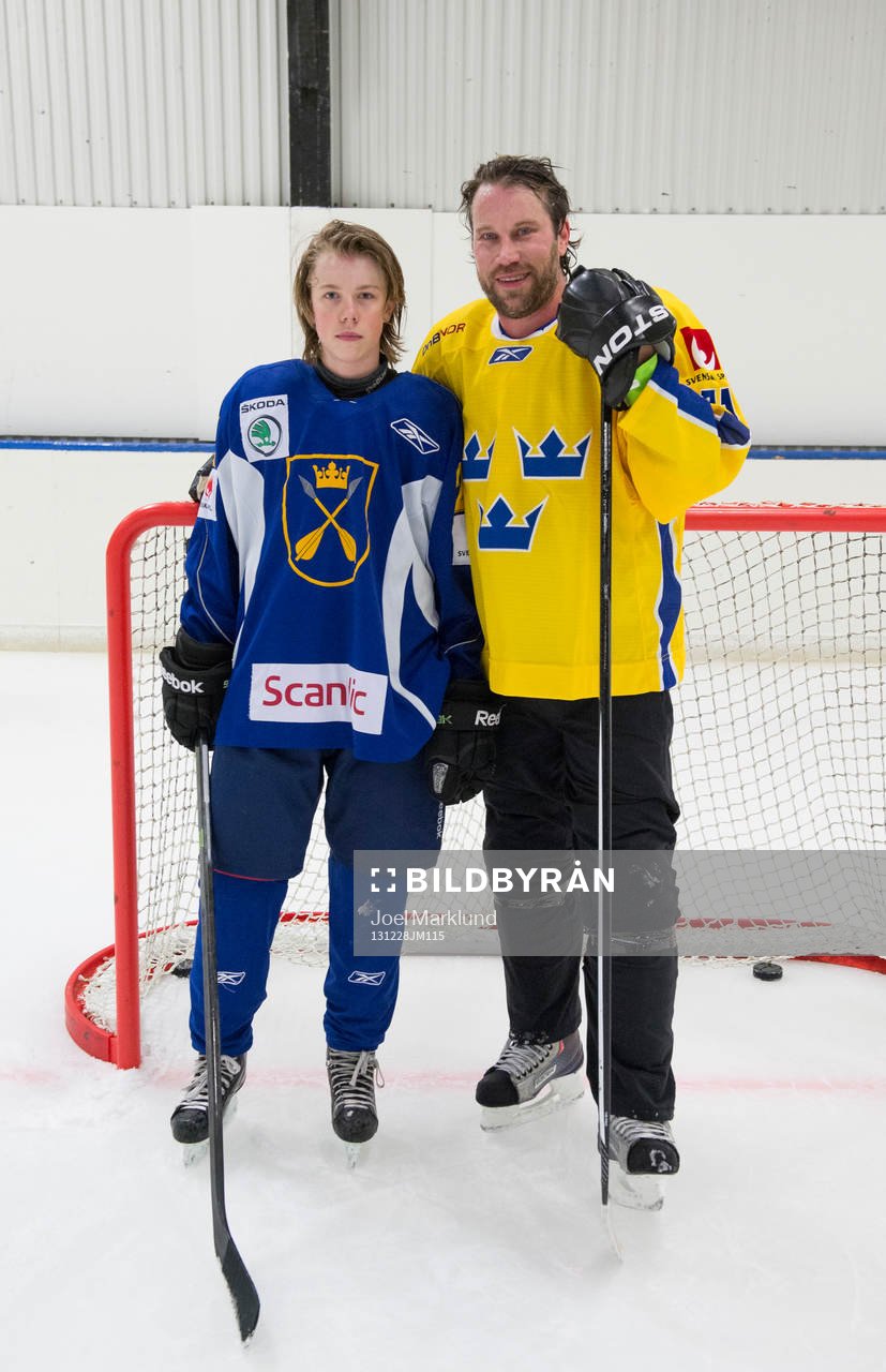 Philip Norberg, Dalarna, och Peter Forsberg