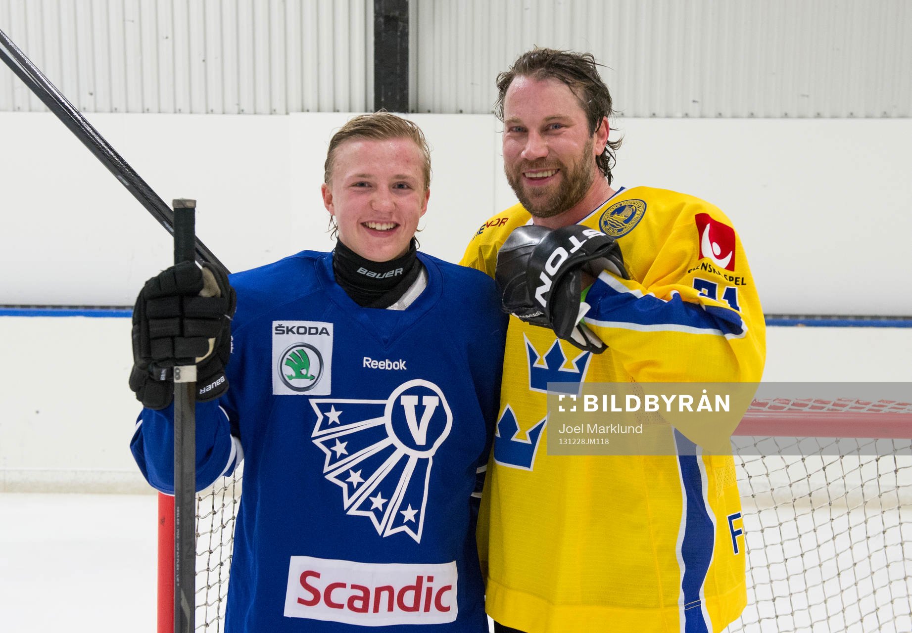 William Eriksson, Västerbotten, och Peter Forsberg