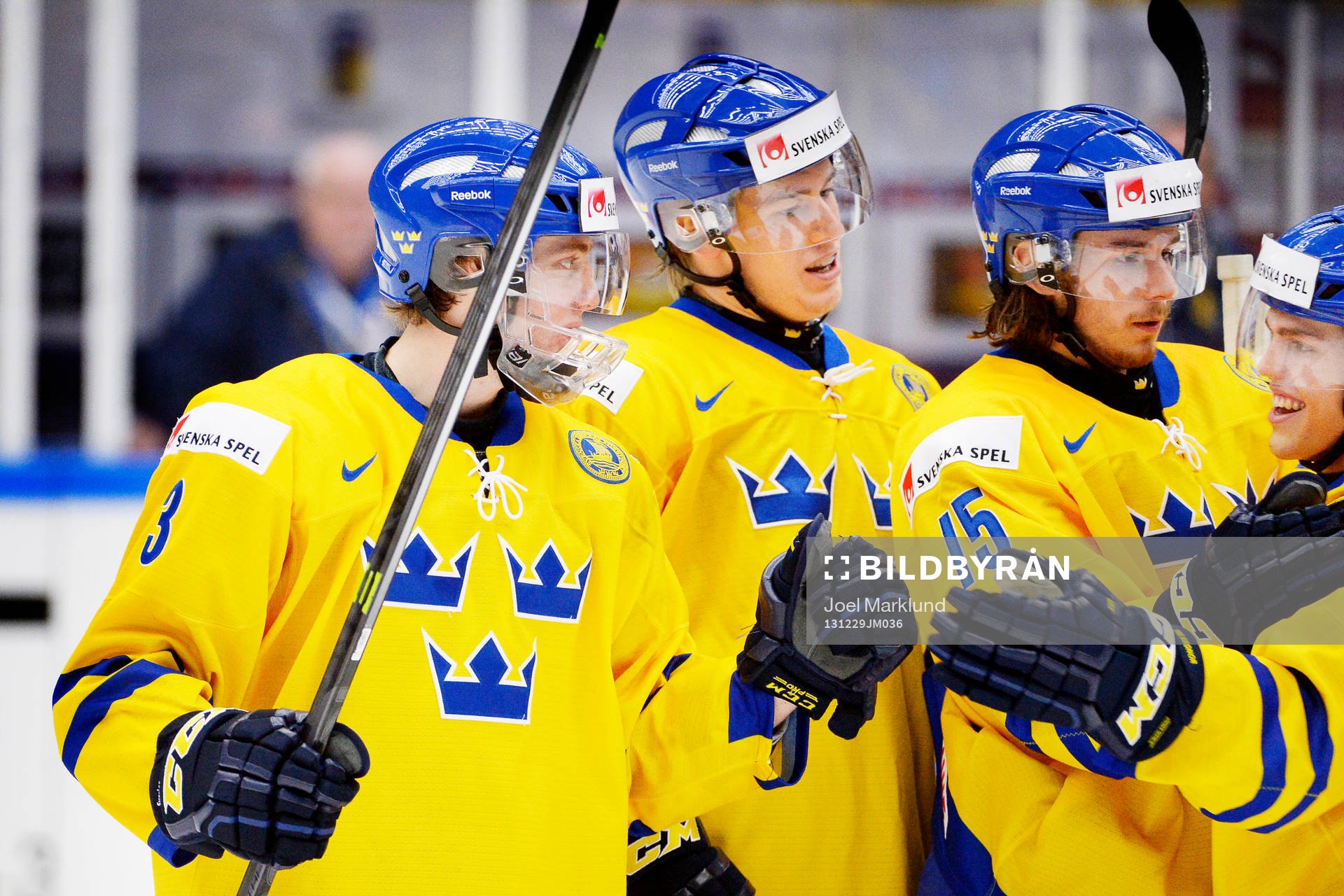 Robin Norell, Robert Hägg, Sebastian Collberg och Andreas