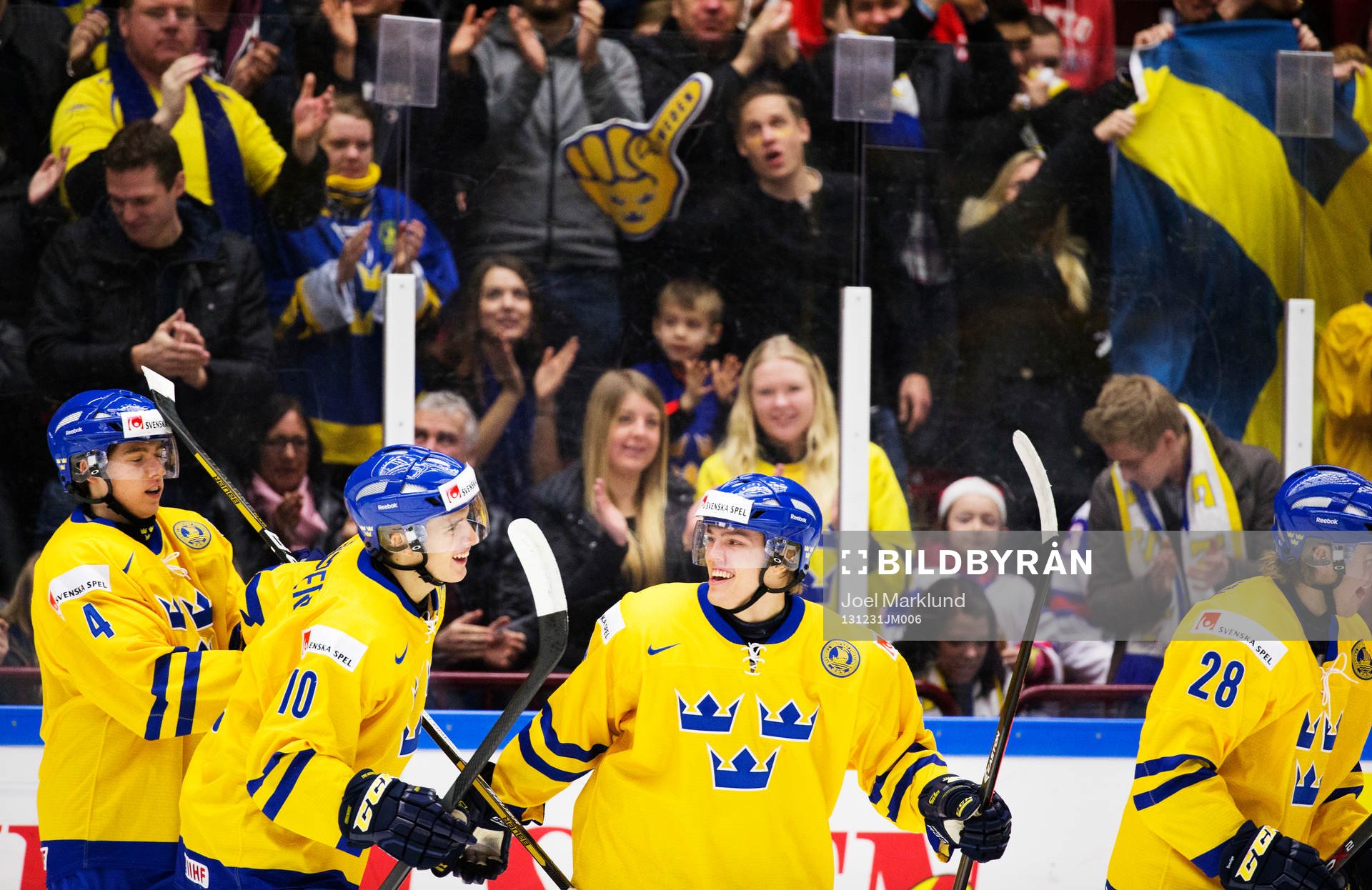 Sveriges Christian Djoos, Alexander Wennberg, Andreas