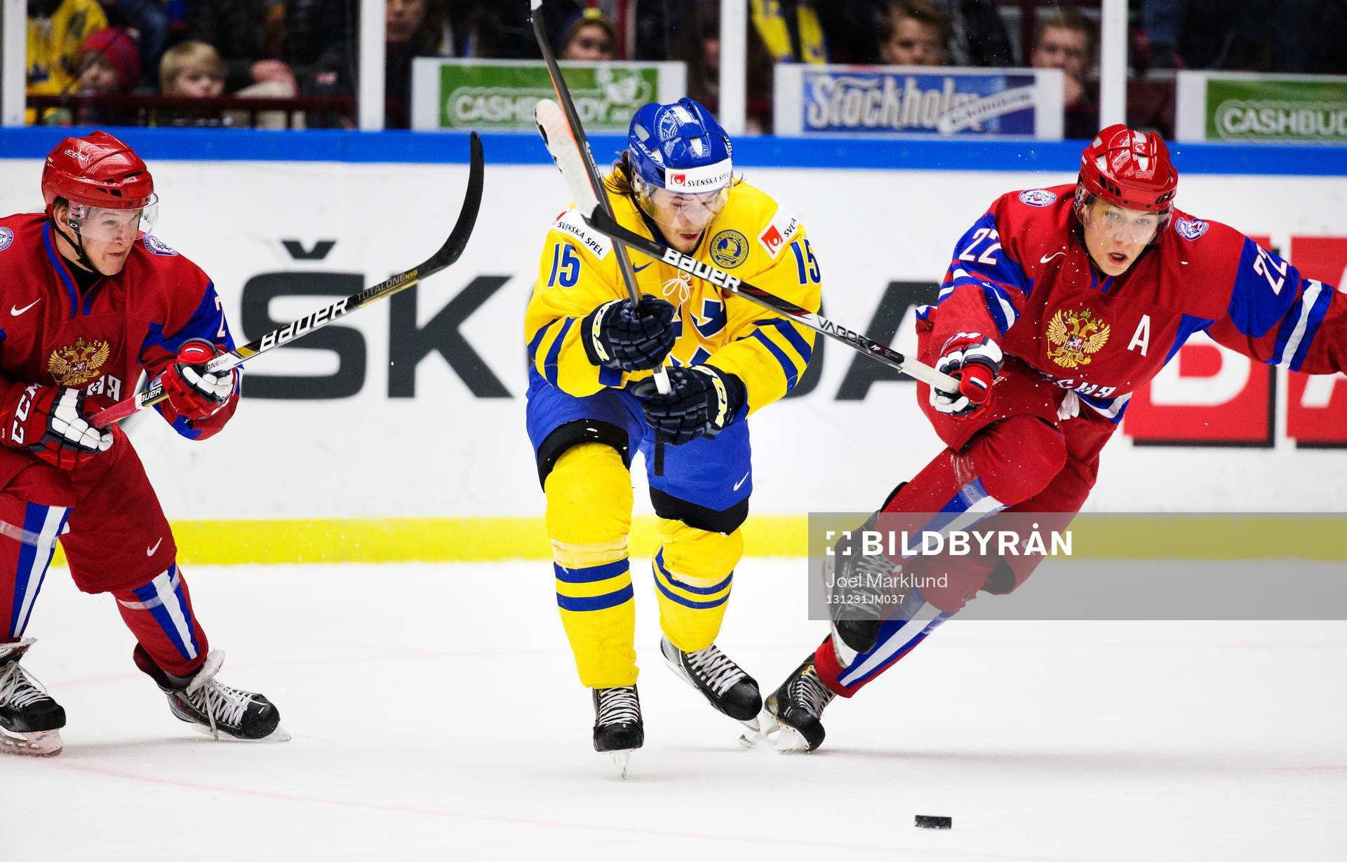 Rysslands Alexander Barabanov och Andrei Mironov utmanas av