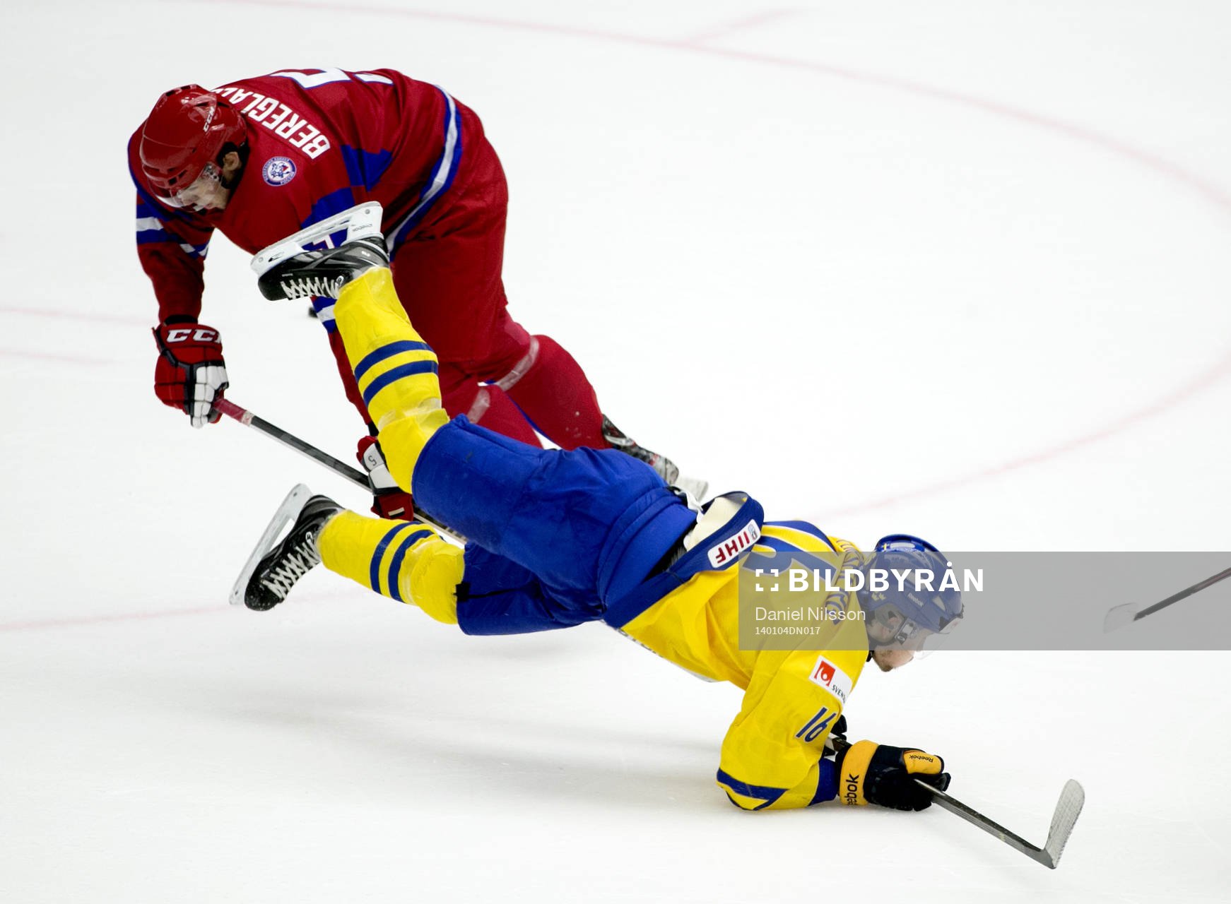 Sveriges Filip Forsberg och Rysslands Alexei Bereglazov