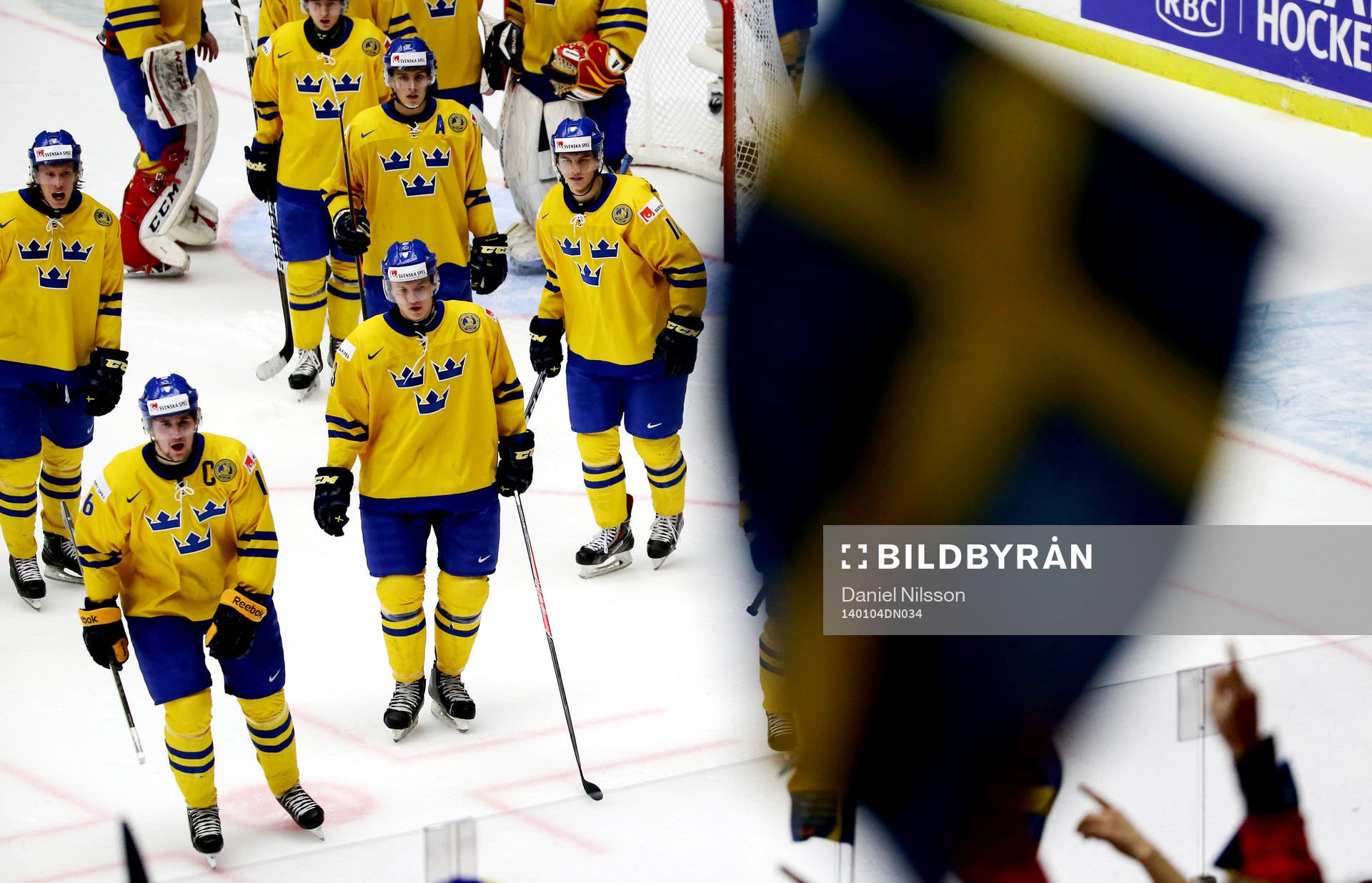 Sveriges lag jublar
