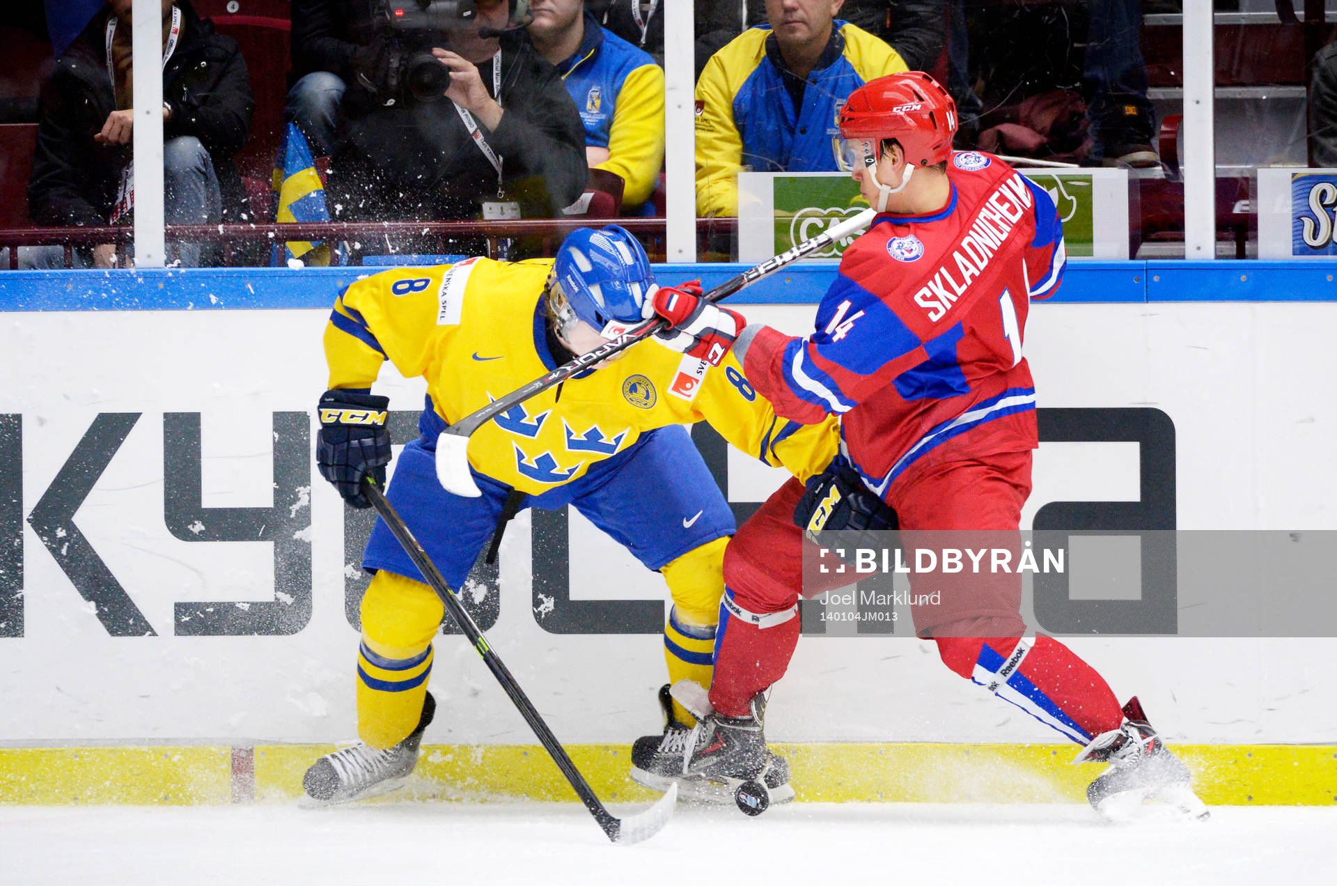 Linus Arnesson och Nikolai Skladnichenko