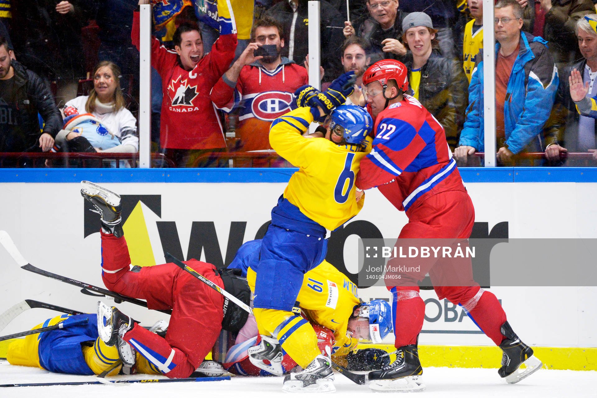 Jesper Pettersson och Andrei Mironov i bråk