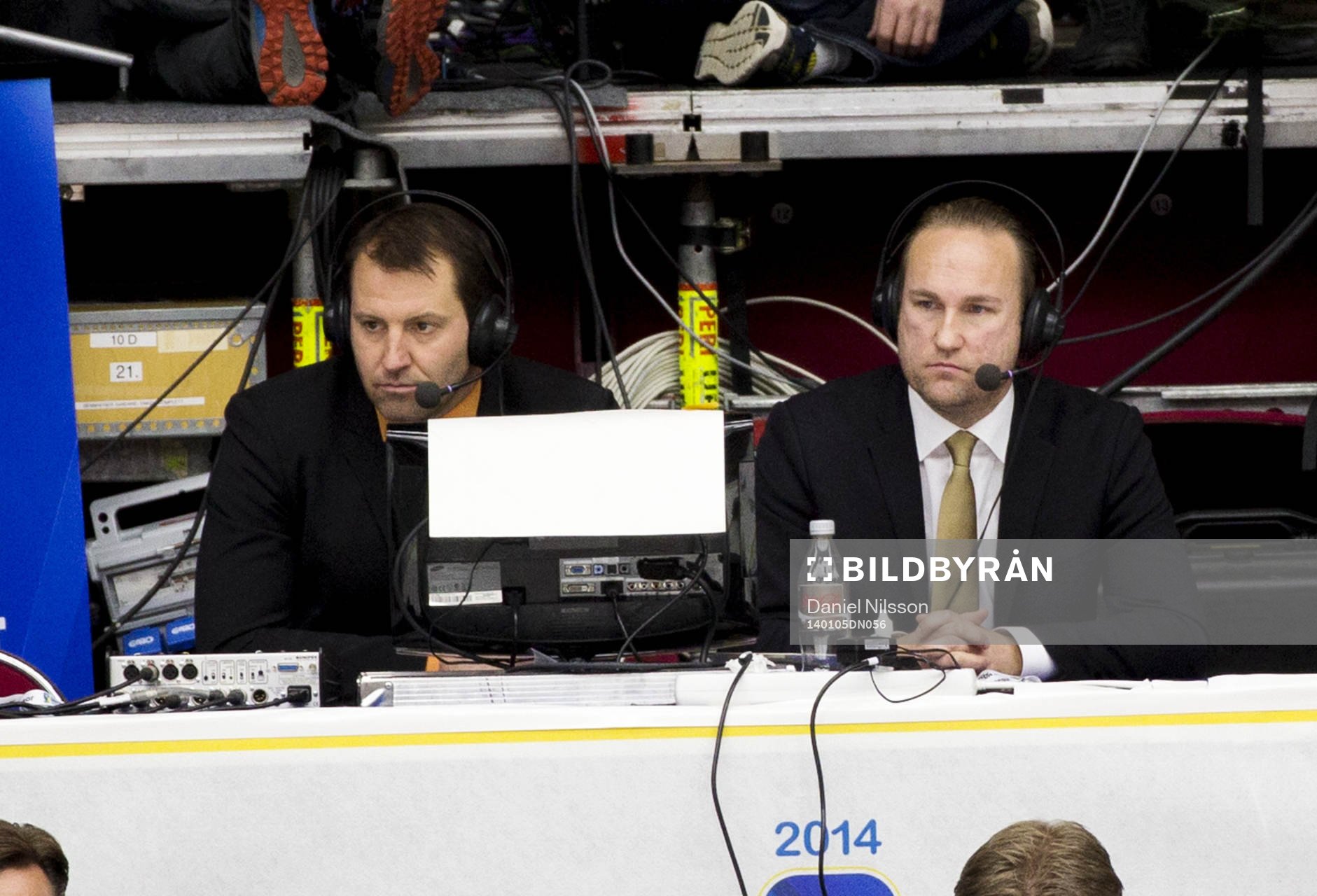 s kommentatorer Mikael Renberg och Chris Härenstam