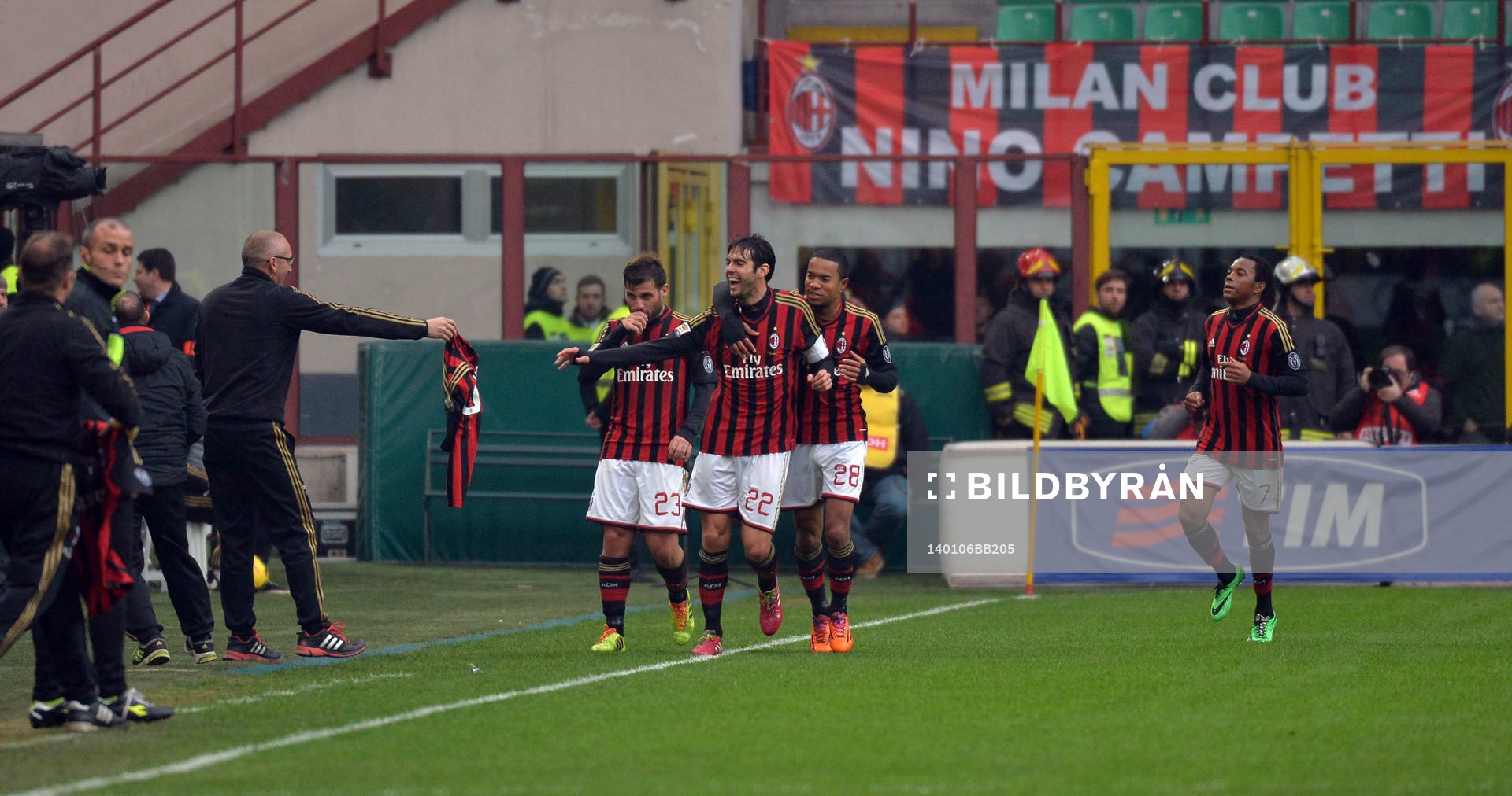 KAKA DOPO GOL-MILAN