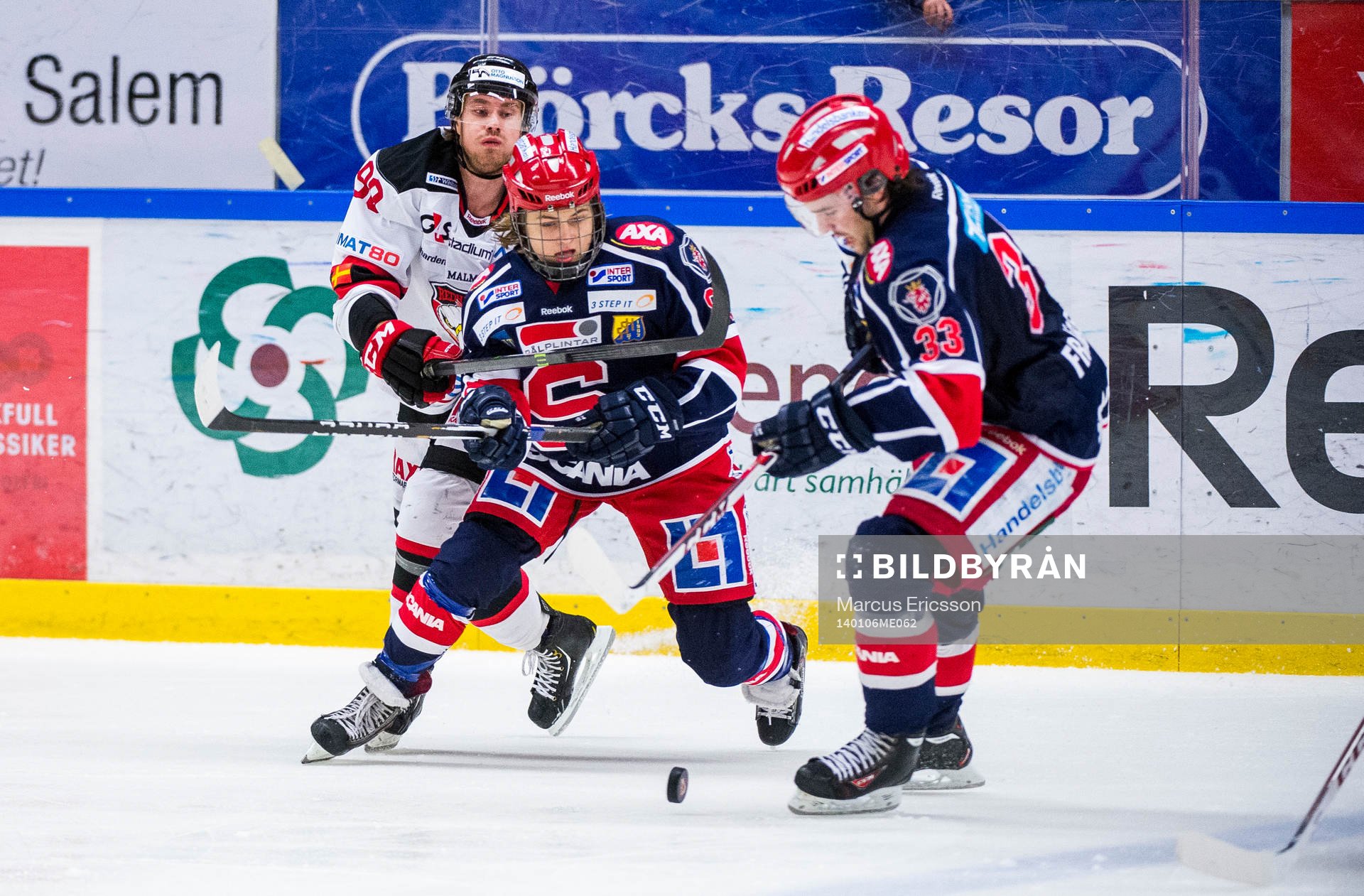Södertäljes William Nylander Altelius med Malmö Redhawks