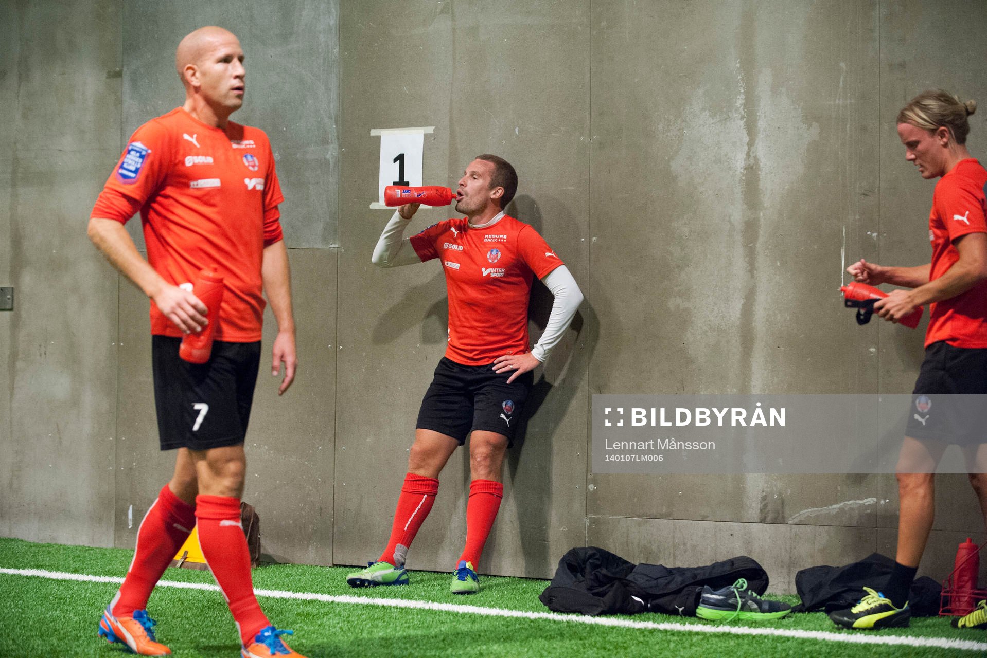 Helsingborgs veteraner Mattias Lindström och Christoffer