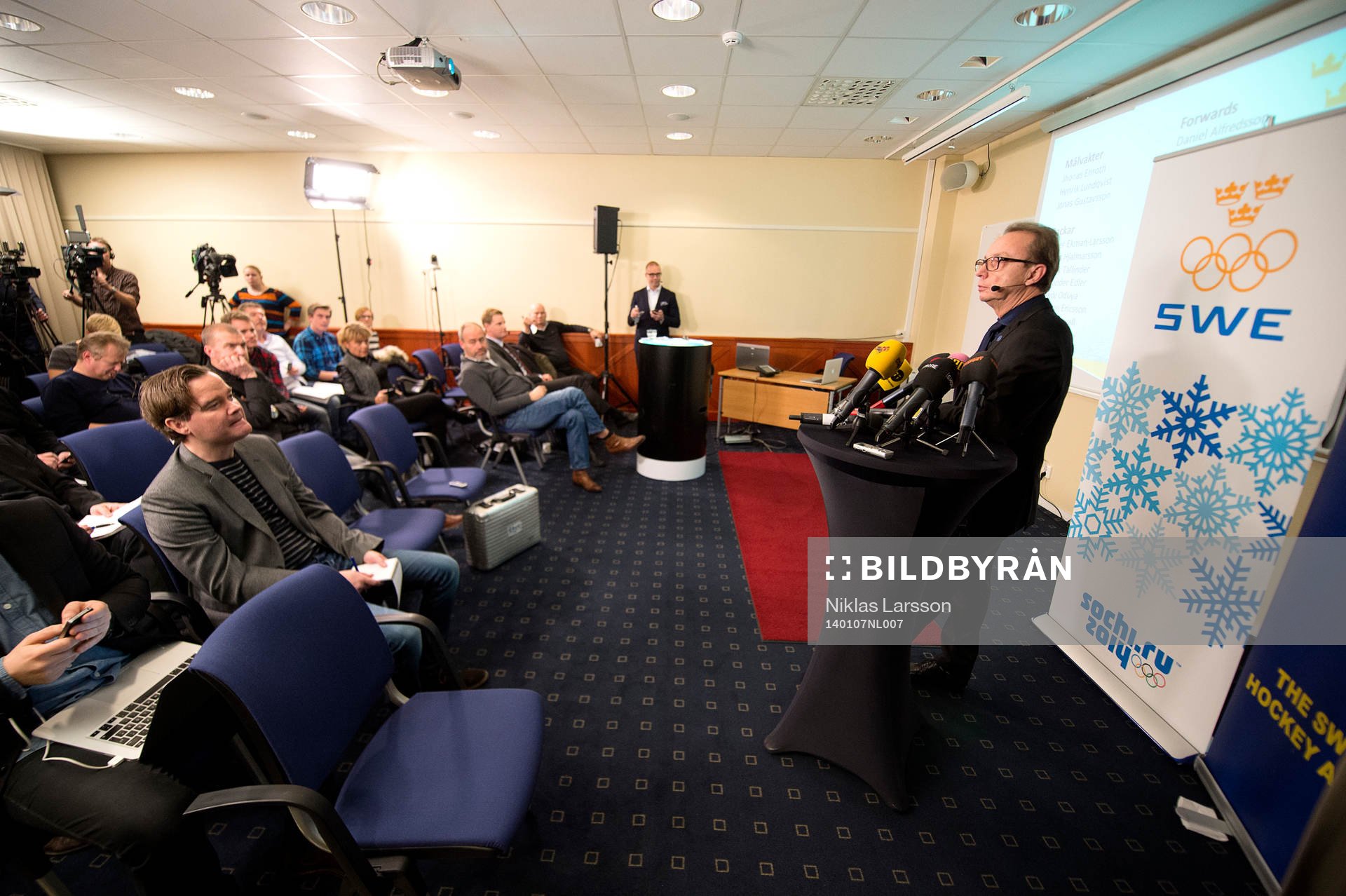 Pär Mårts, förbundskapten Sverige presenterar