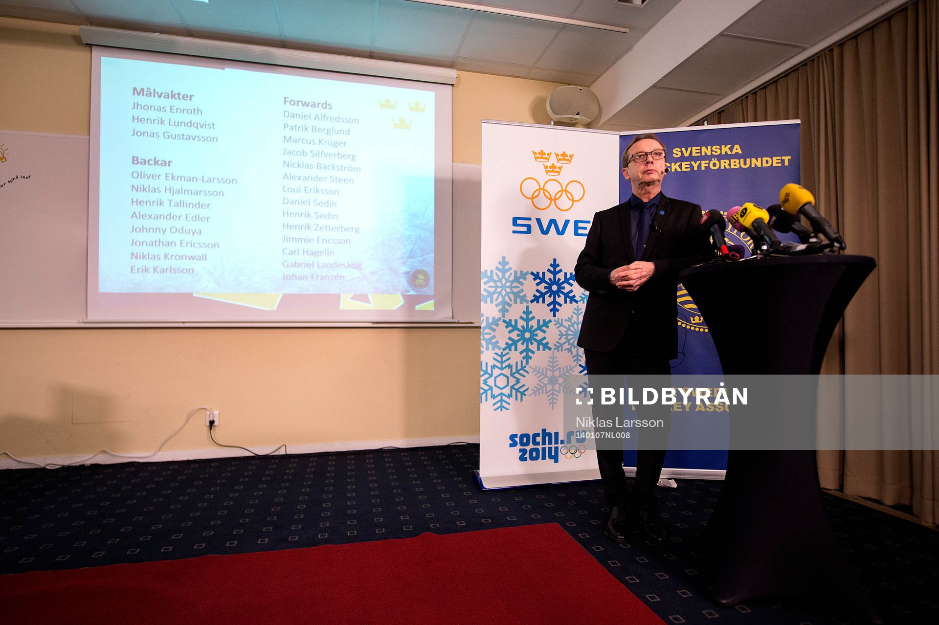 Pär Mårts, förbundskapten Sverige presenterar