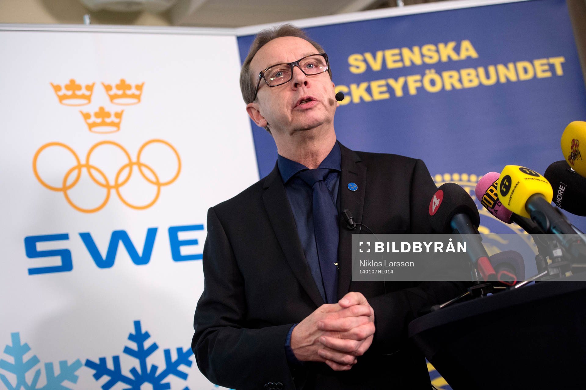 Pär Mårts, förbundskapten Sverige presenterar