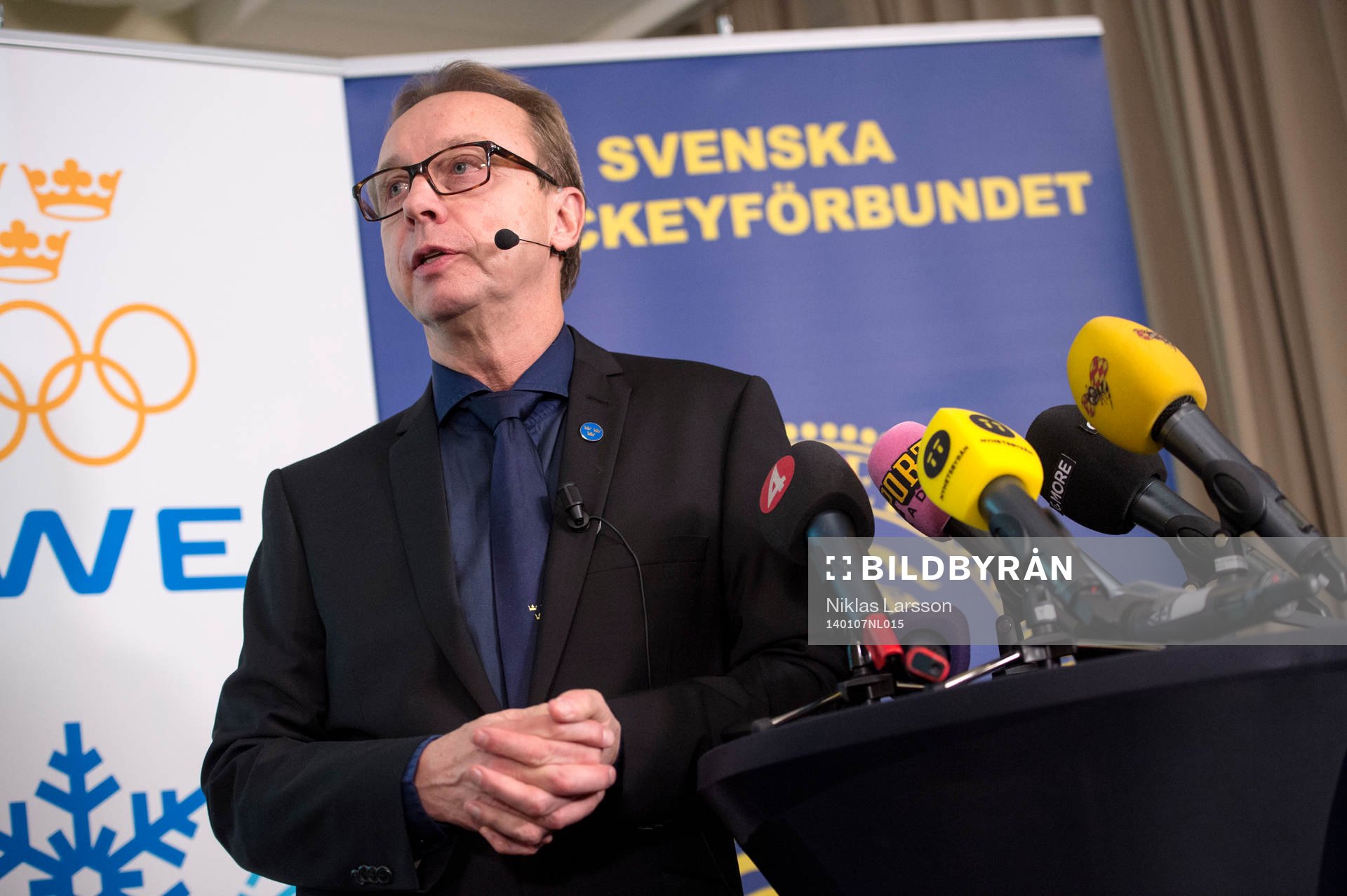 Pär Mårts, förbundskapten Sverige presenterar
