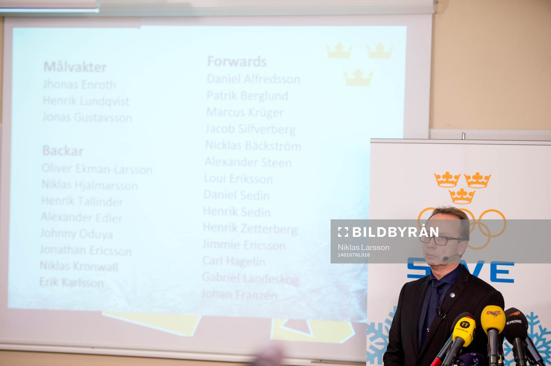Pär Mårts, förbundskapten Sverige presenterar