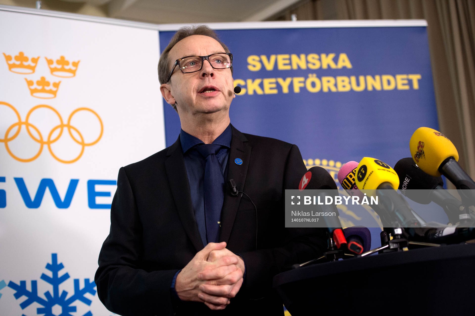Pär Mårts, förbundskapten Sverige presenterar